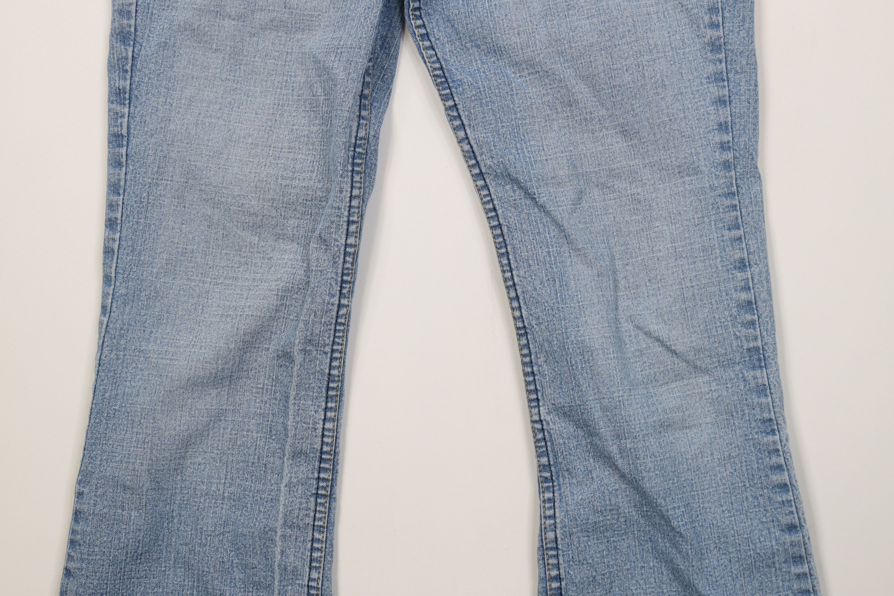 Levi's Vintage Y2K 2005 Levis Rise Bootcut Flared Wide Leg Jeans Size 27" / US 4 / IT 40 - 3 Thumbnail