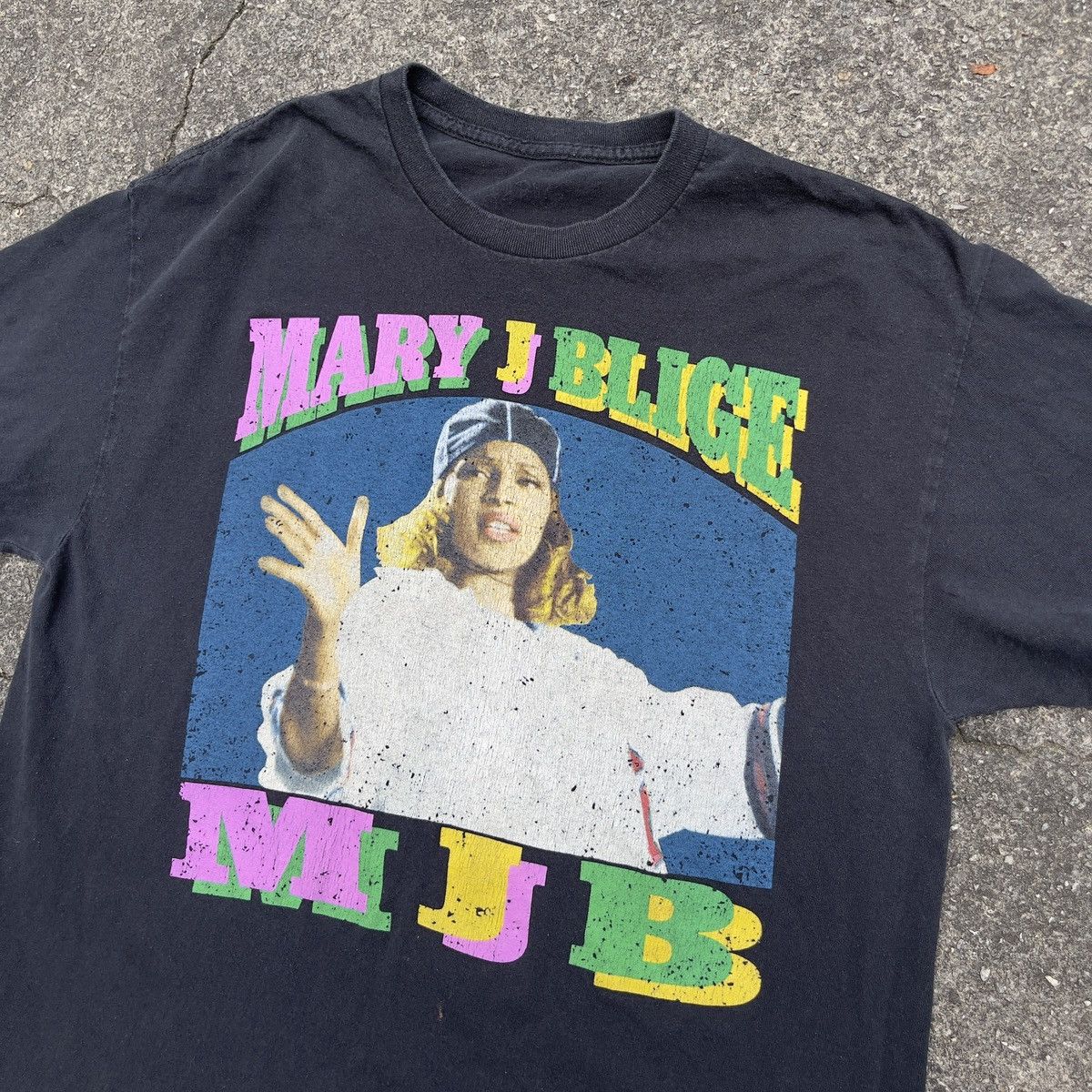 Band Tees × Rap Tees MARY J BLIGE Big Face Shirt Size US M / EU 48-50 / 2 - 2 Thumbnail