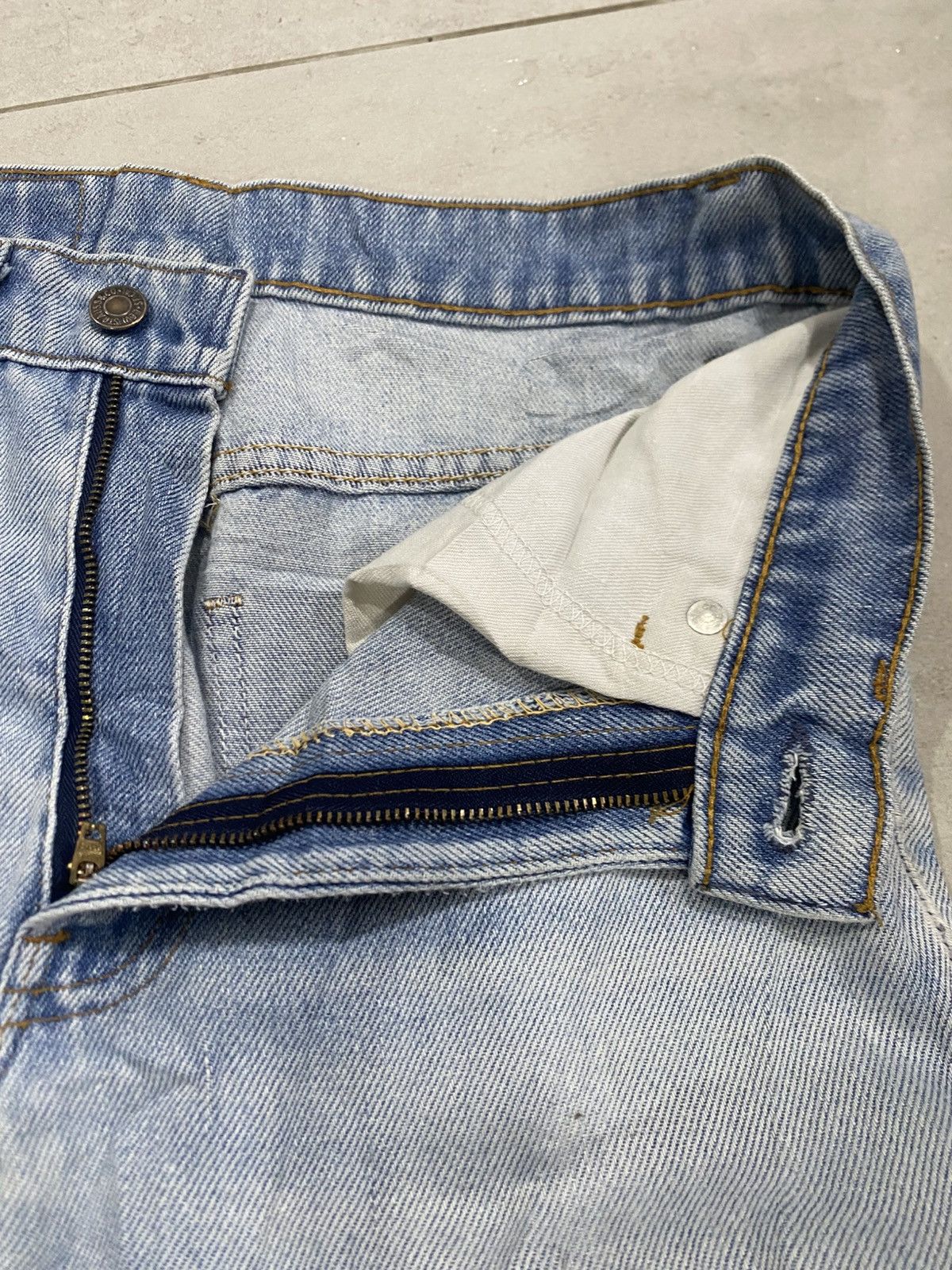 Levi's DISTRESSED VINTAGE LEVIS ORANGE TAB Size US 29 - 19 Thumbnail
