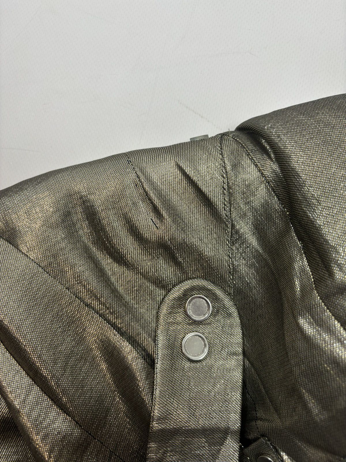 Anthony Vaccarello ARCHIVE Anthony Vaccarello Metallic Runway Pants Size 28" / US 6 / IT 42 - 11 Thumbnail