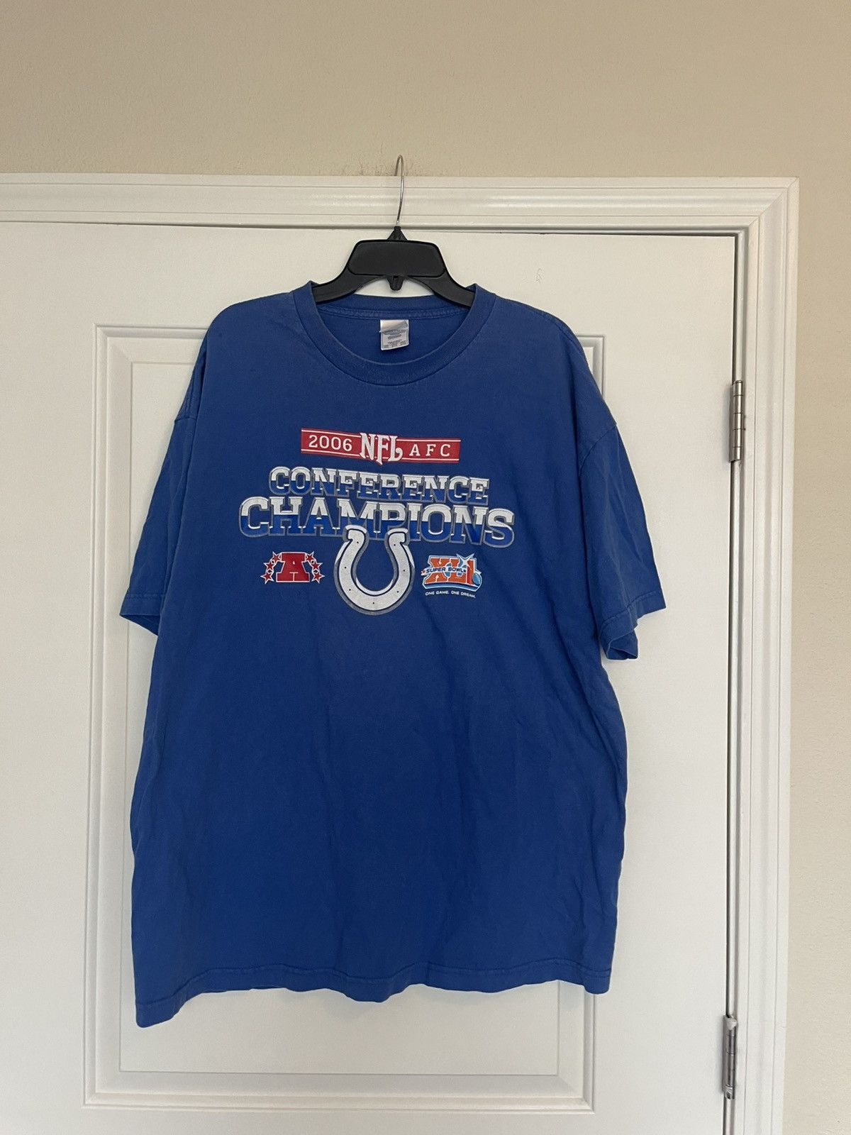 NFL × Vintage NFL Indianapolis Colts 2006 AFC Conference Champions Size US XXL / EU 58 / 5 - 1 Thumbnail