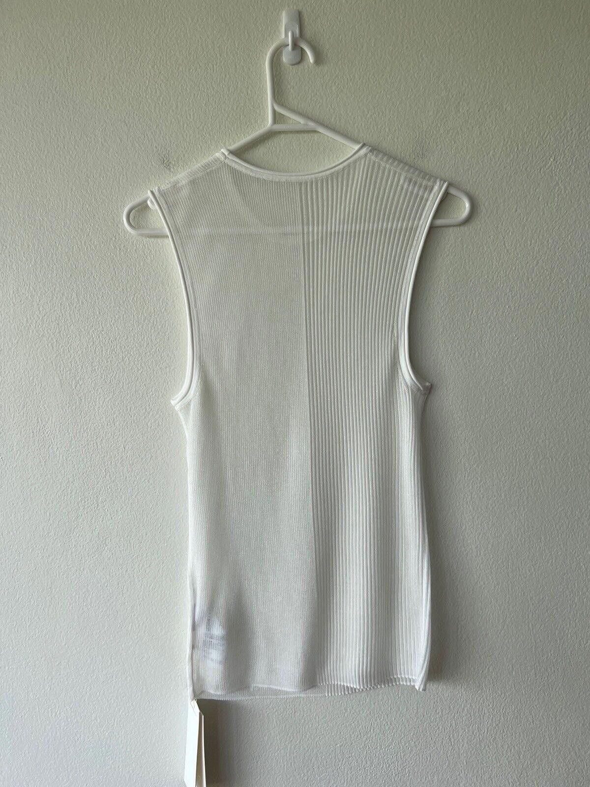 Dion Lee New dion lee top singlet vest sheer tank ivory large l Size L / US 10 / IT 46 - 5 Thumbnail
