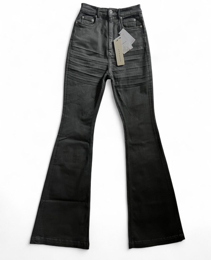 パンツ Rick Owens DRKSHDW Waxed Bolan Bootcut Rick Owens DRKSHDW Bolan Bootcut Jeans | Black | FARFETCH