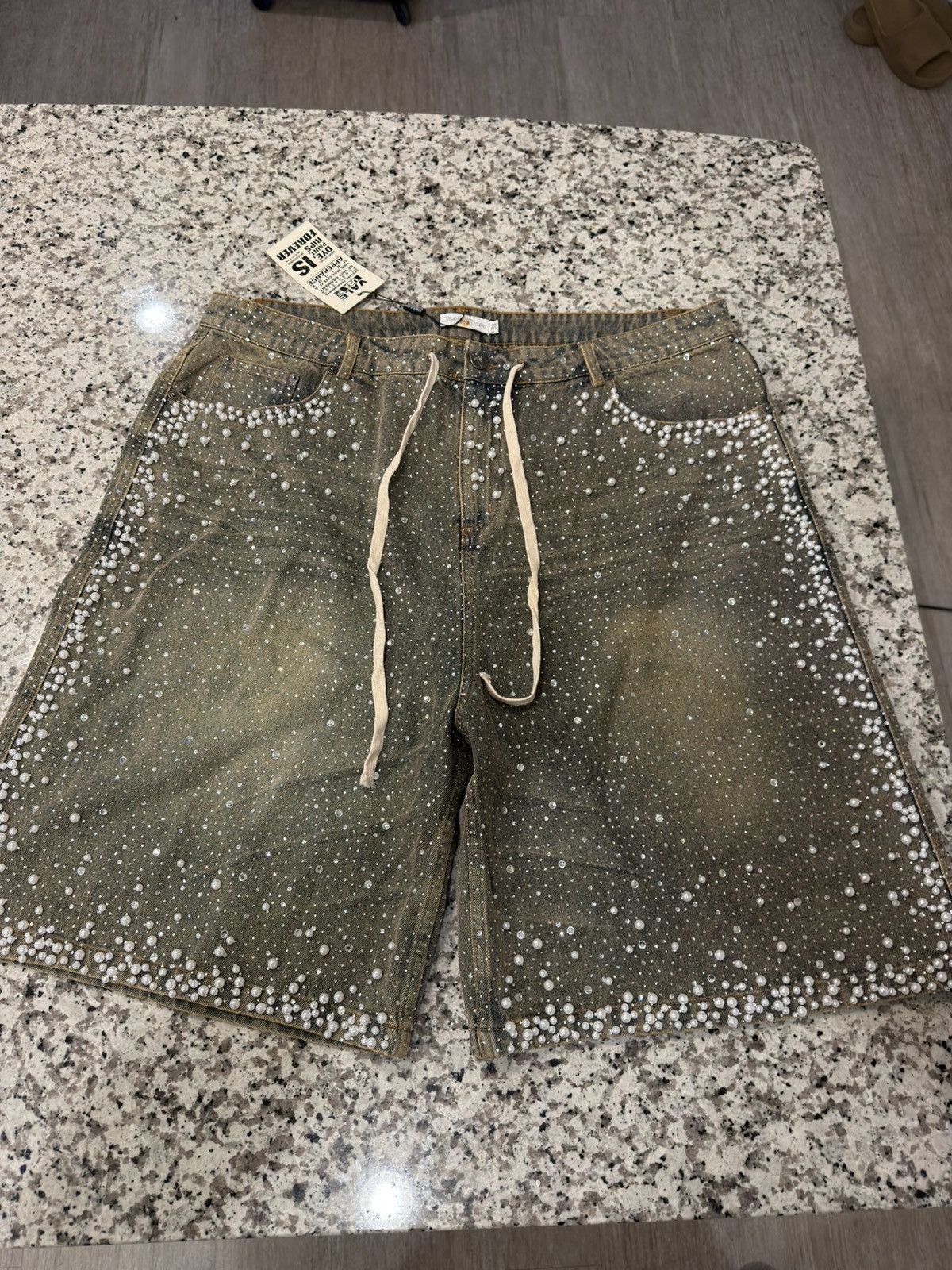 Vale Vale Rainstorm Jorts Size US 38 / EU 54 - 1 Thumbnail