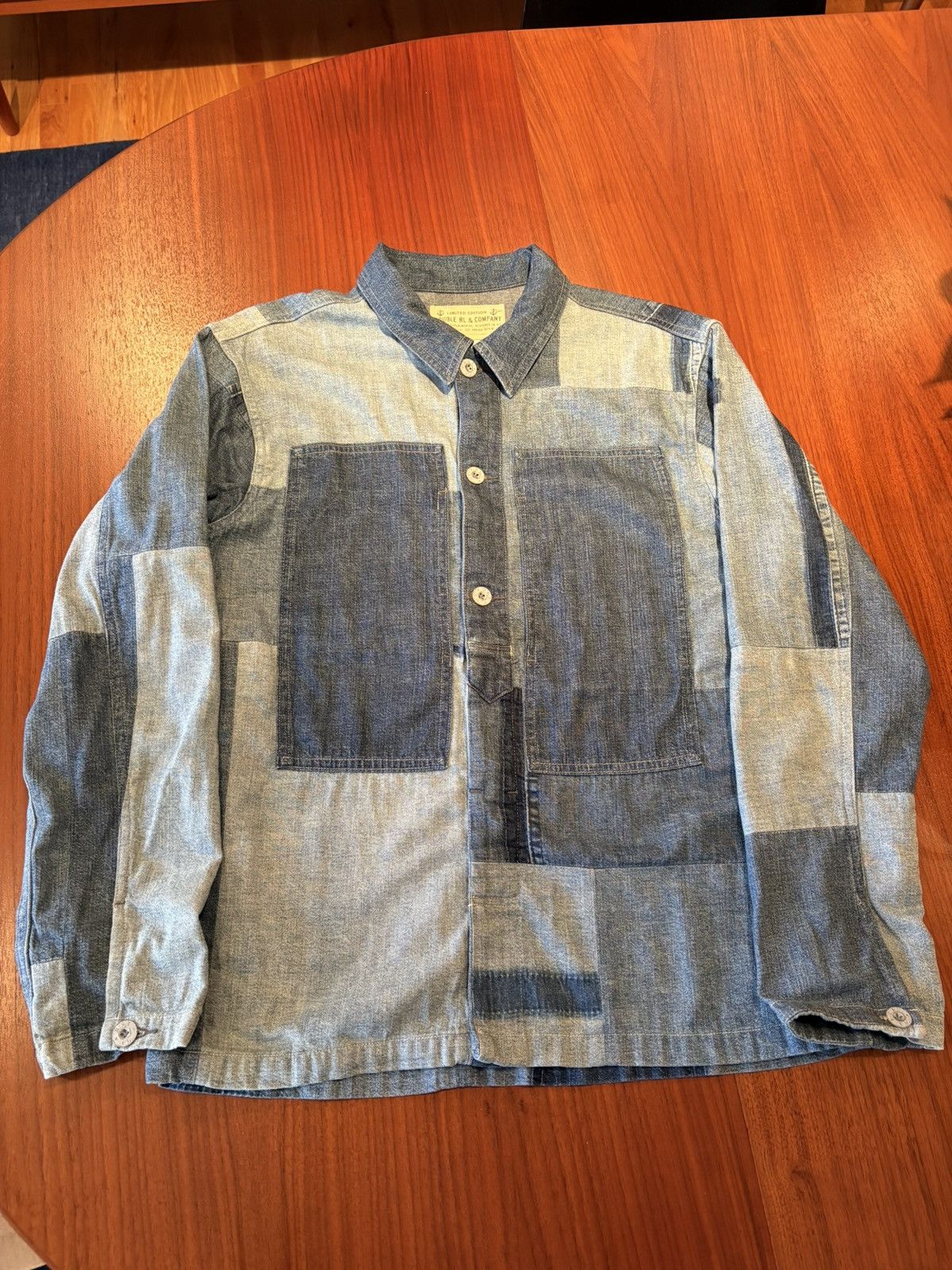 RRL Ralph Lauren DOUBLE RL RRL RALPH LAUREN LIMITED EDITION PATCHWORK ...