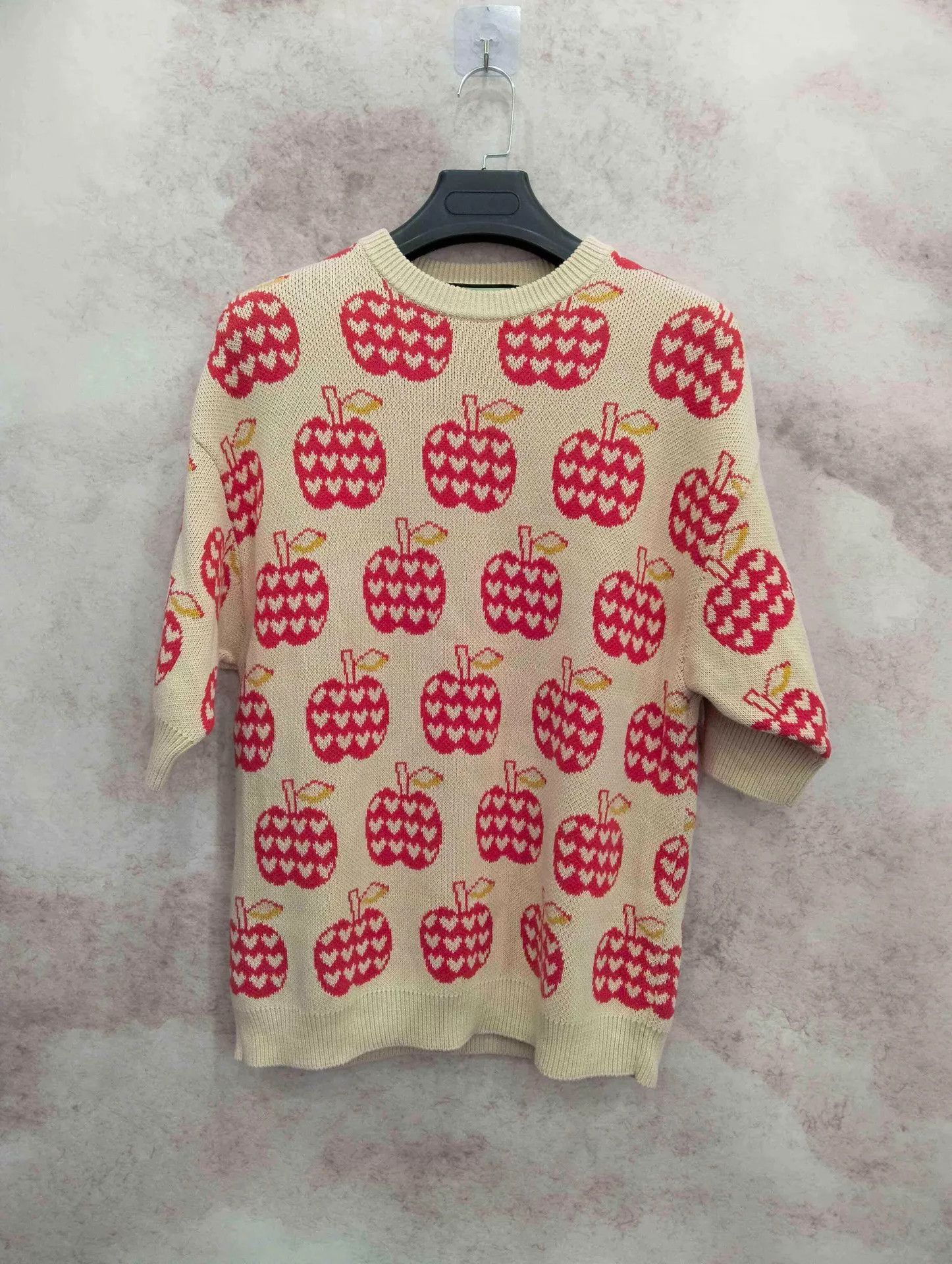 Gucci GUCCI fruit pattern intarsia crewneck knit XS Size XS / US 0-2 / IT 36-38 - 1 Thumbnail