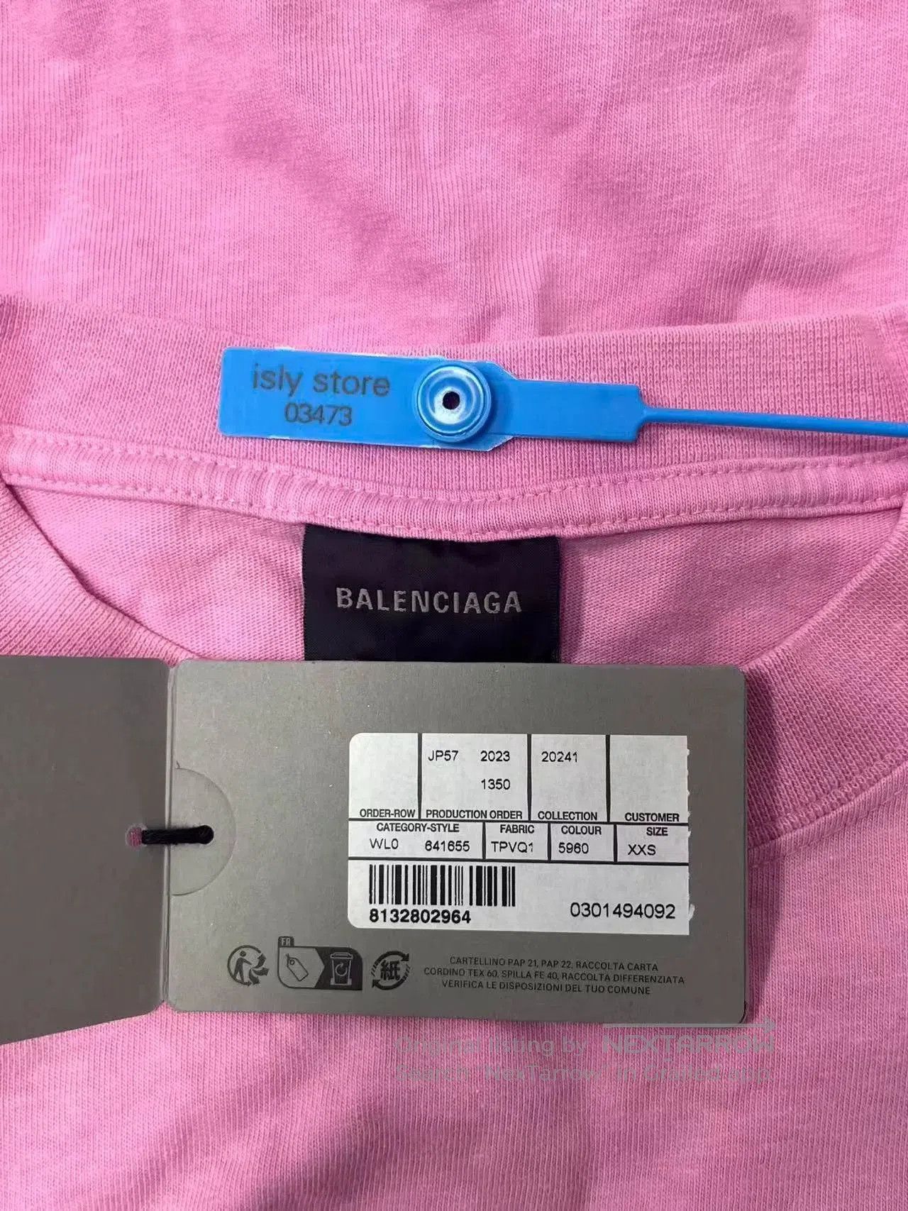 Balenciaga Balenciaga Logo Graphic Oversized T. Size XXS / US 00 / IT 34 - 5 Thumbnail