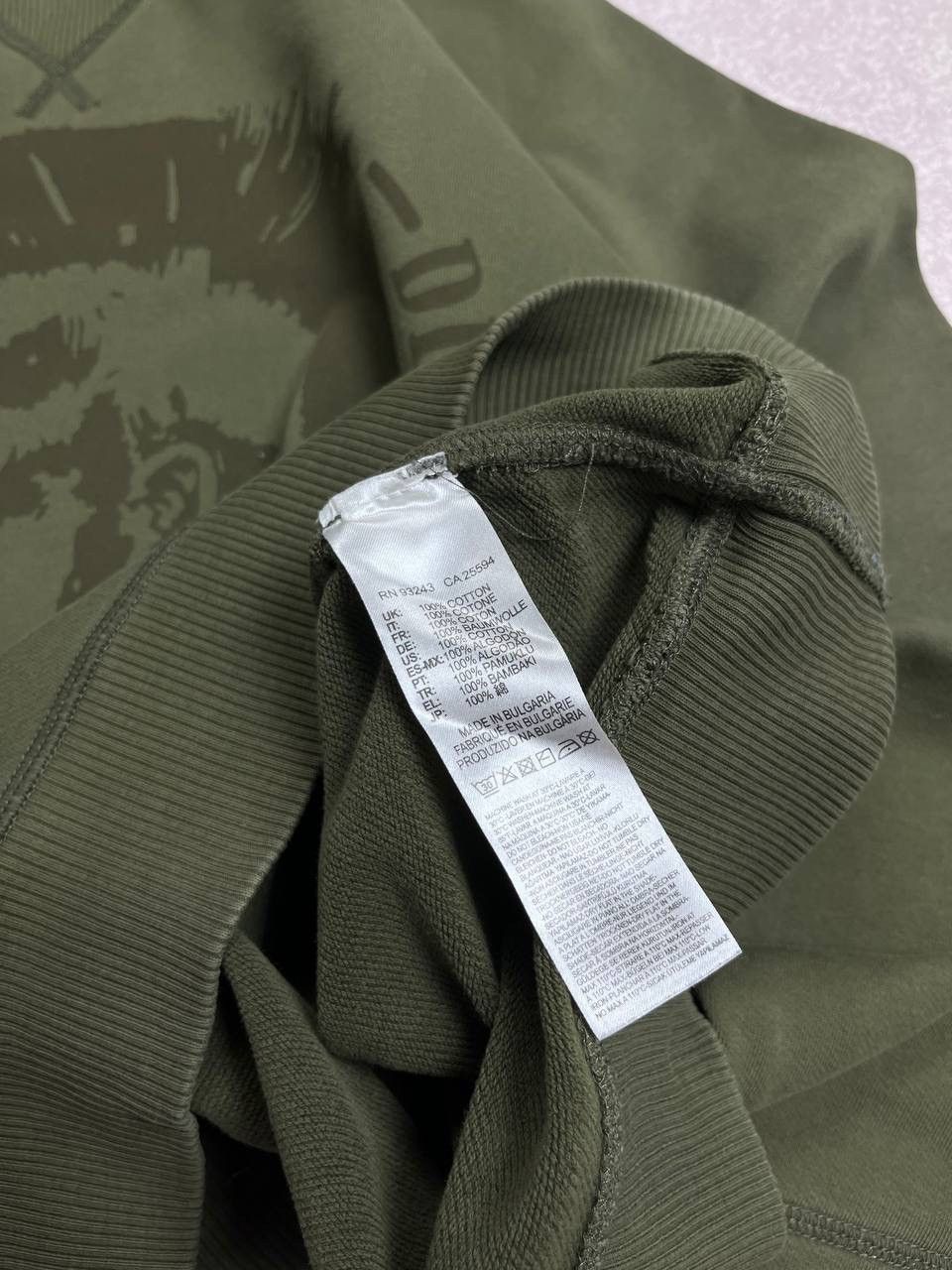 Diesel × Vintage Vintage Diesel Archival Big Logo Avantgarde Sweatshirt Y2K S Size US S / EU 44-46 / 1 - 4 Thumbnail