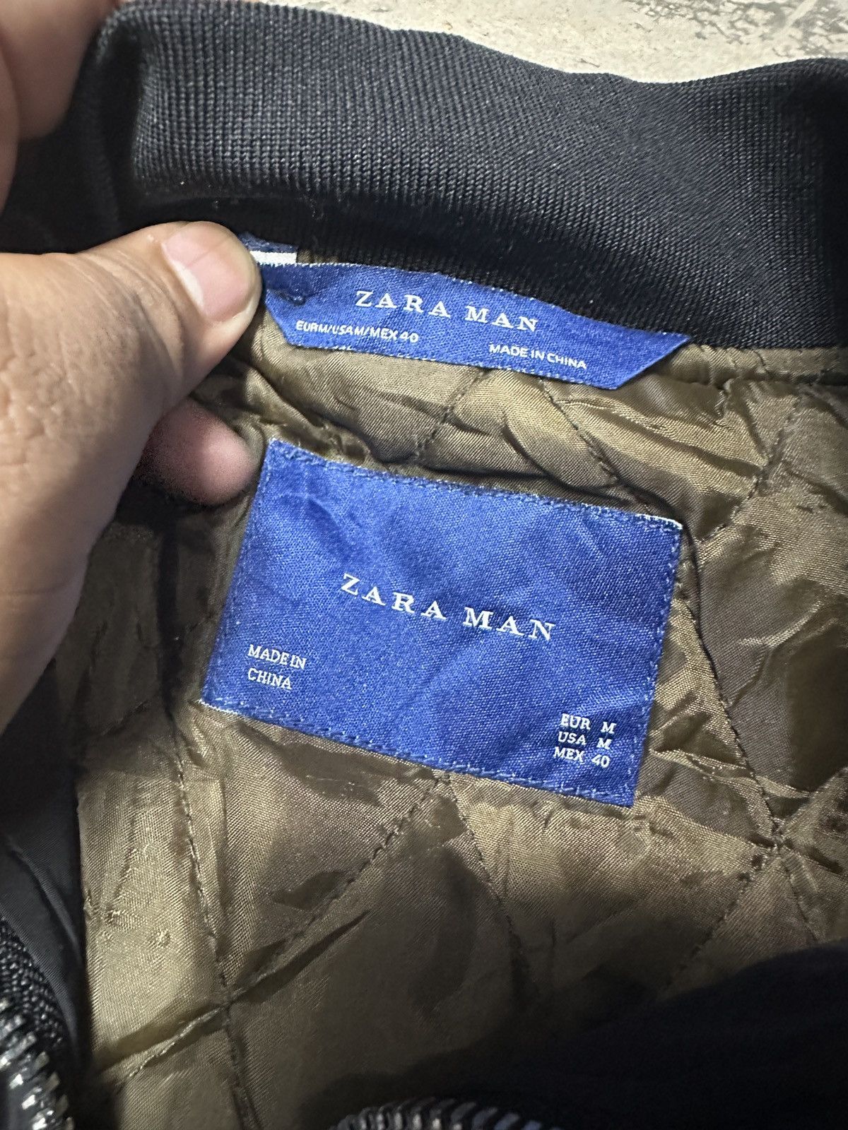 Zara 🔥🖤 Zara Man Bomber Jacket 🖤🔥 Size US M / EU 48-50 / 2 - 11 Thumbnail