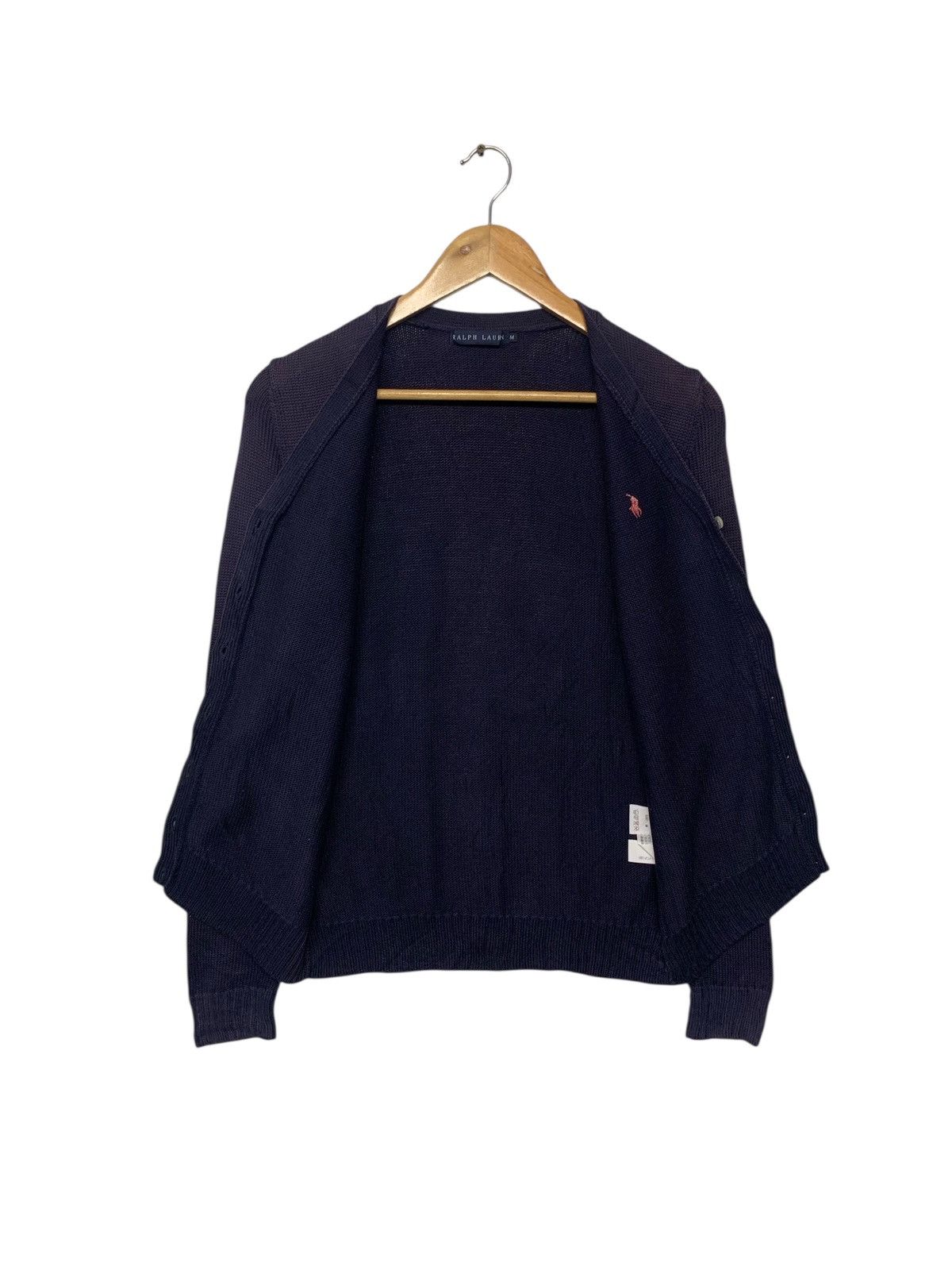 Ralph Lauren Vintage Ralph Lauren Small Logo Button Ups Knitwear Cardigan Size M / US 6-8 / IT 42-44 - 3 Thumbnail