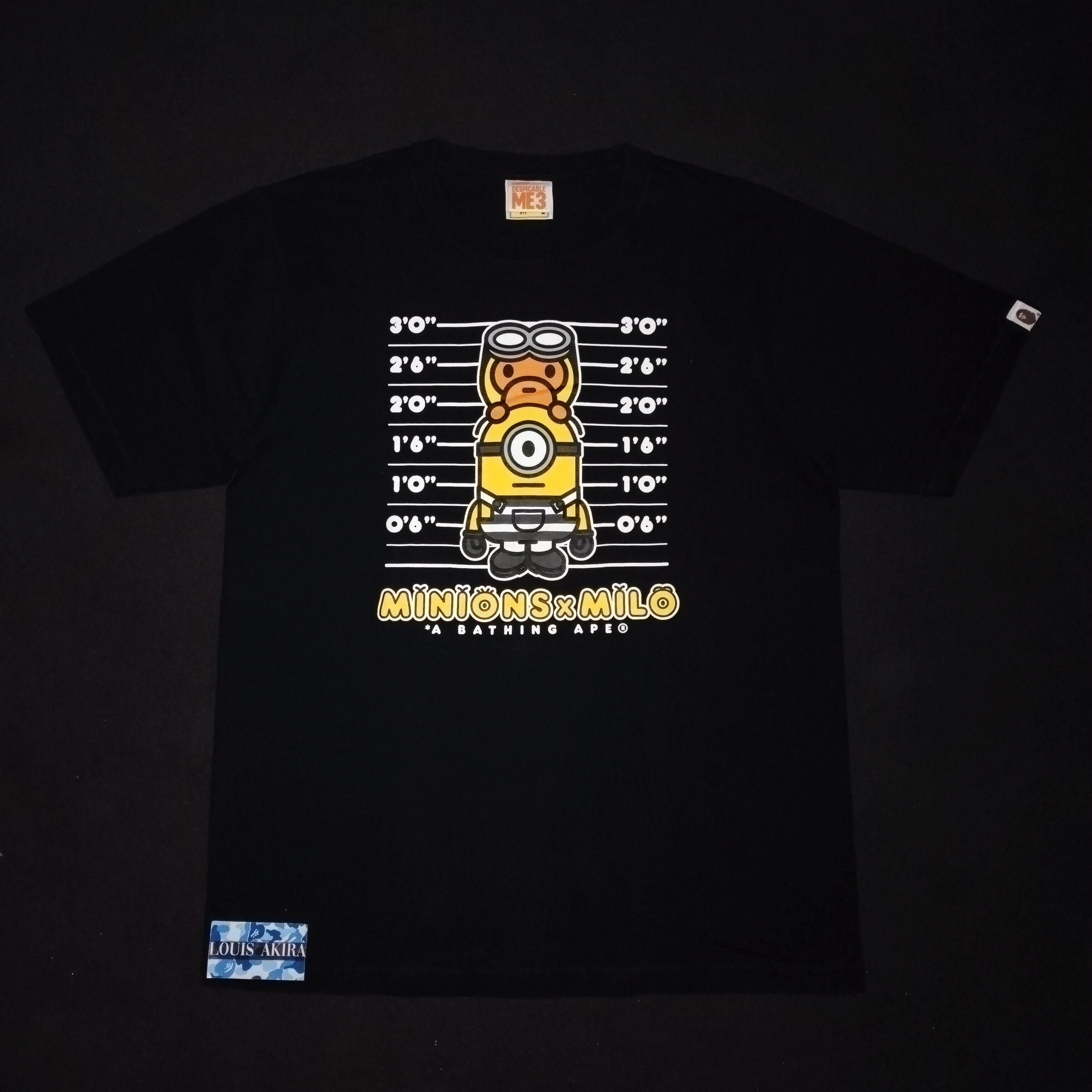 Bape 2017 Bape x Minions Tee Size US M / EU 48-50 / 2 - 1 Thumbnail