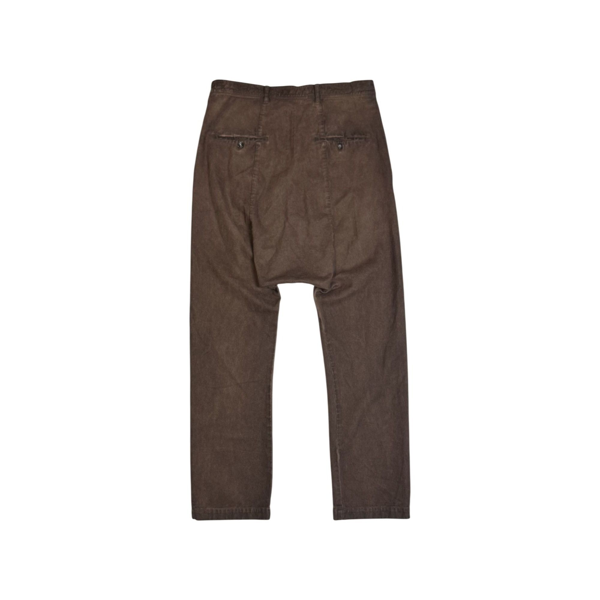 Rick Owens Drkshdw ♚ Rick Owens 2006 -2008 DRKSHDW Drop Crotch Denim Pants ♚ Size US 36 / EU 52 - 6 Thumbnail