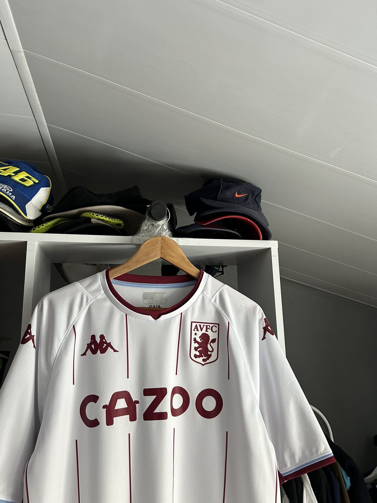 Kappa FC Aston Villa 2021/2022 Away Football Soccer Jersey Size US XXL / EU 58 / 5 - 2 Thumbnail