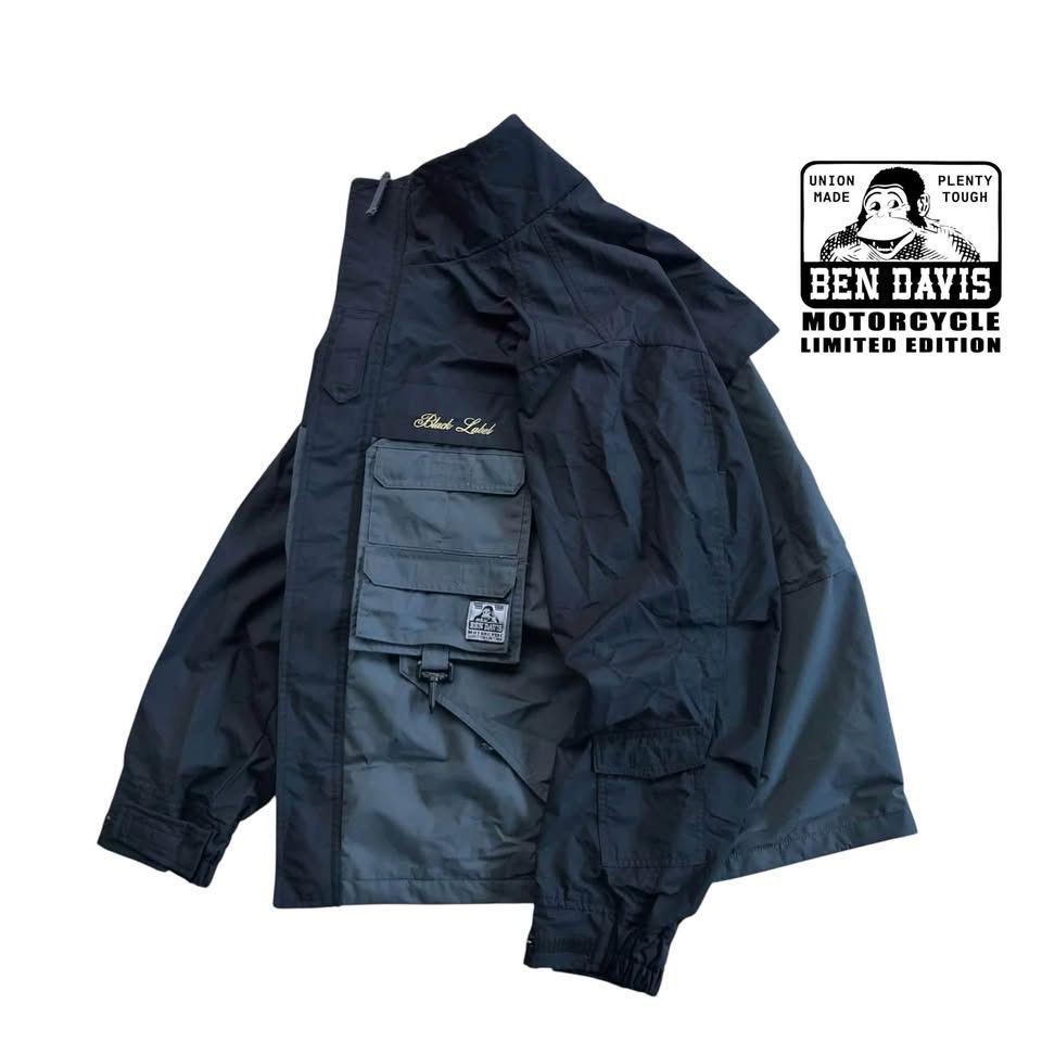 Ben Davis BEN DAVIS Black Label Motorcycle Limited Edition Size US L / EU 52-54 / 3 - 2 Thumbnail