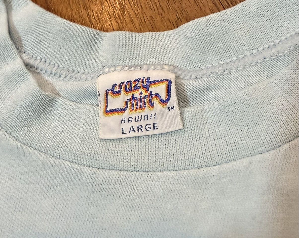 Other Vintage 80’s LOLO BEER Hawaii Kliban Cat Shirt Surf Shirt Size US L / EU 52-54 / 3 - 3 Thumbnail