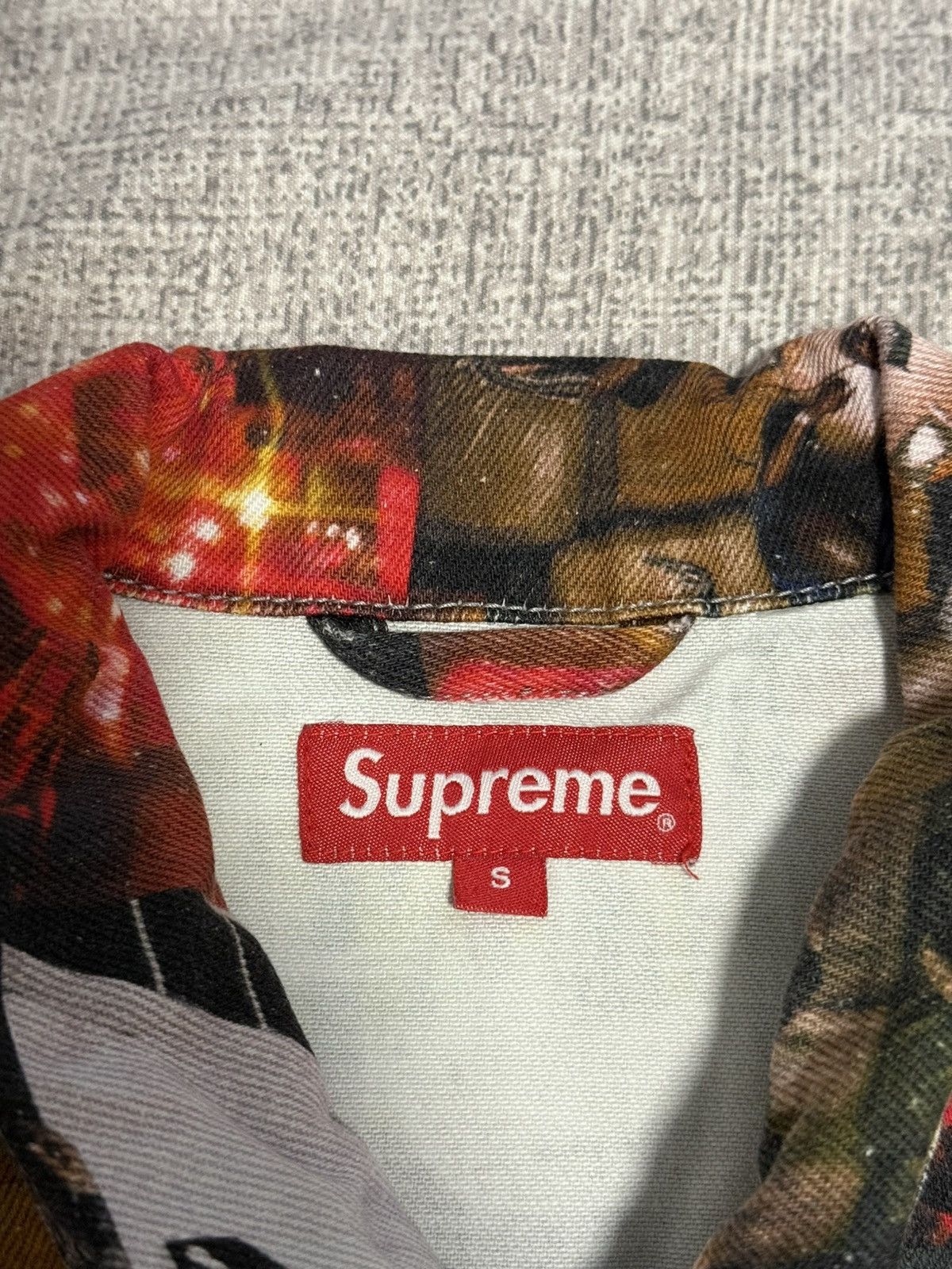 Supreme Supreme nas and DMX collage Denim Chore Coat Trucker Jacket Size US S / EU 44-46 / 1 - 3 Thumbnail