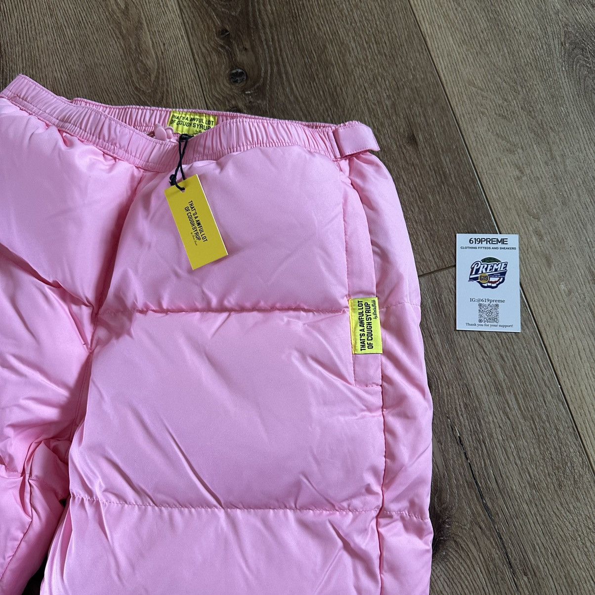 Awful Lot of Cough Syrup Thats awful lot of cough syrup puffer pants unisex M 32-34 Size US 34 / EU 50 - 2 Thumbnail