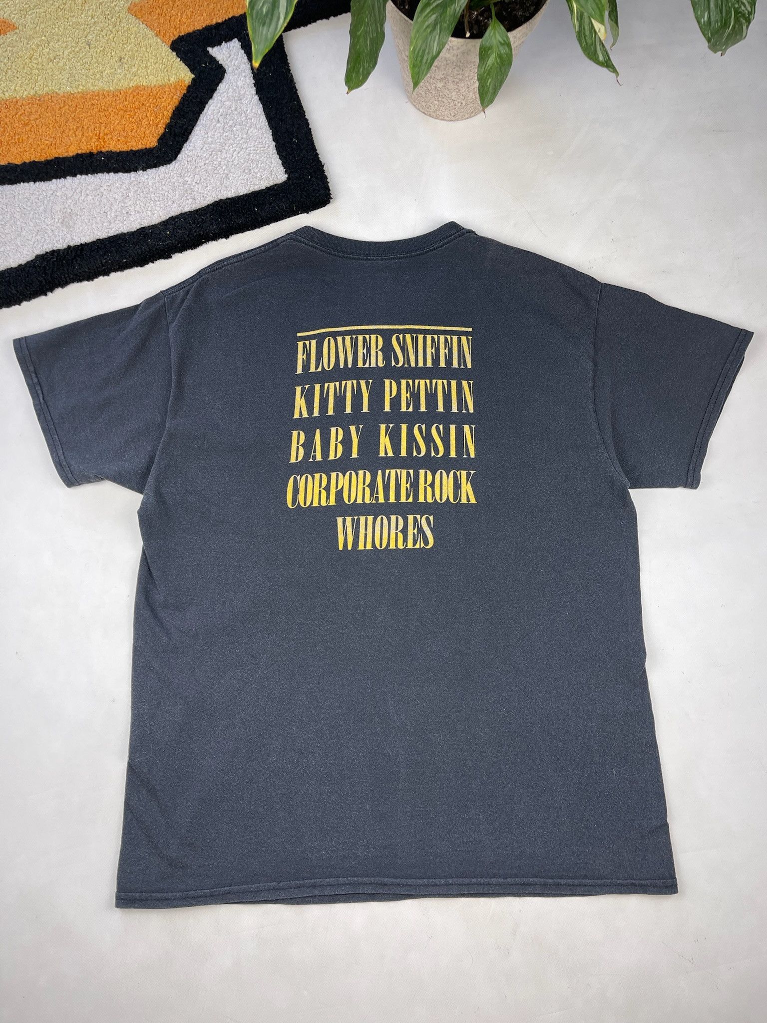 Band Tees Vintage Nirvana Smile Kurt Cobain Black Tee Size US L / EU 52-54 / 3 - 5 Thumbnail