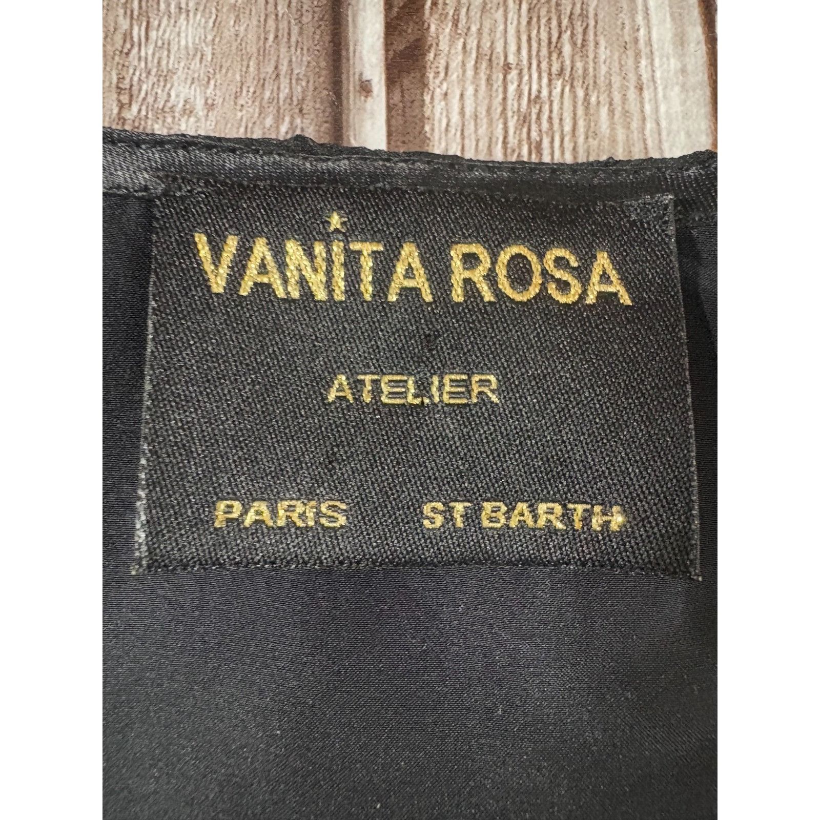 Other Vanita Rosa Atelier Paris St Barth 100% satin silk top blous Size ONE SIZE - 2 Thumbnail