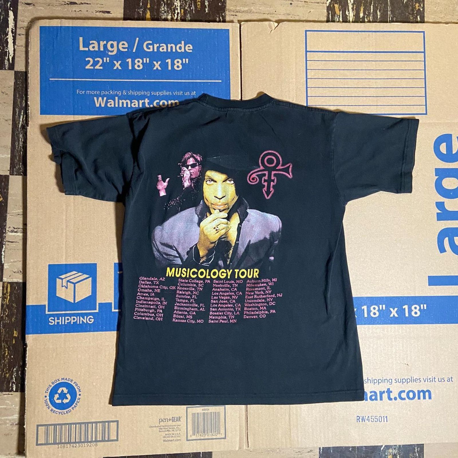 Vintage Y2k prince tour tee shirt Size US M / EU 48-50 / 2 - 2 Thumbnail