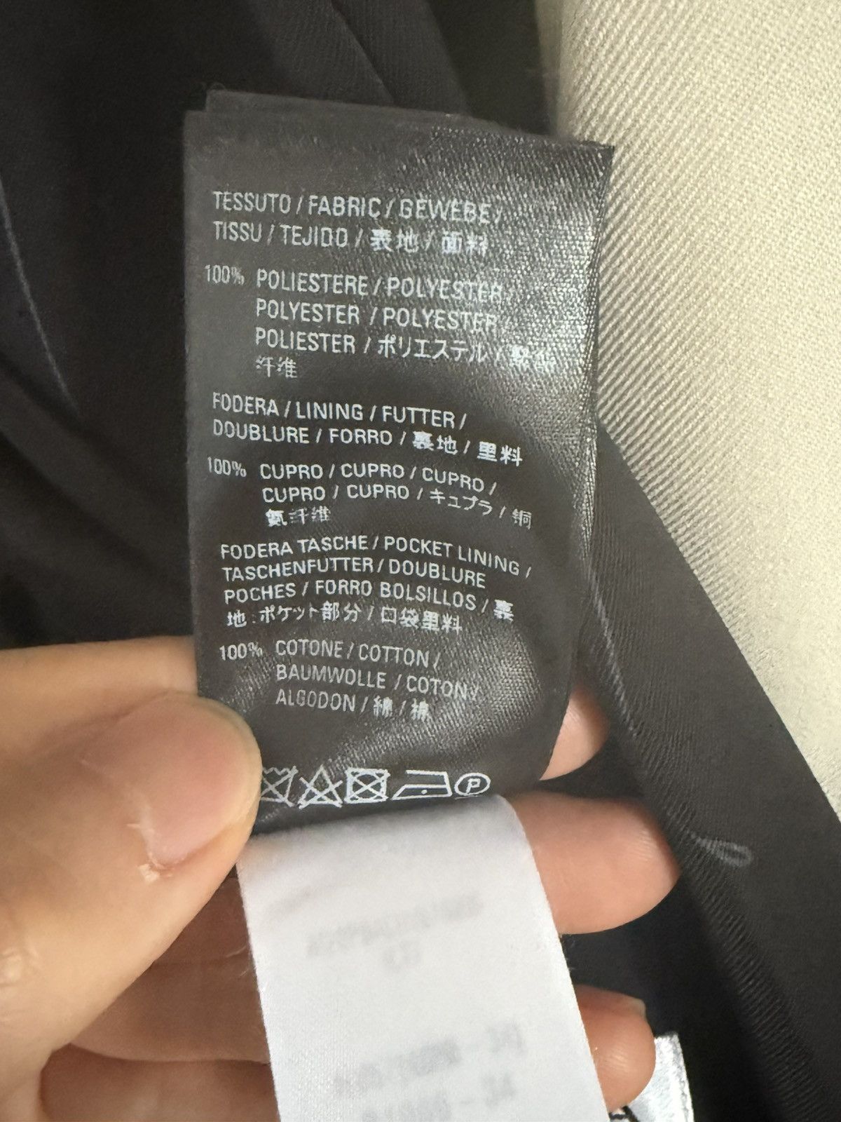 Balenciaga Balenciaga logo long blazer suit jacket Size 38R - 9 Thumbnail