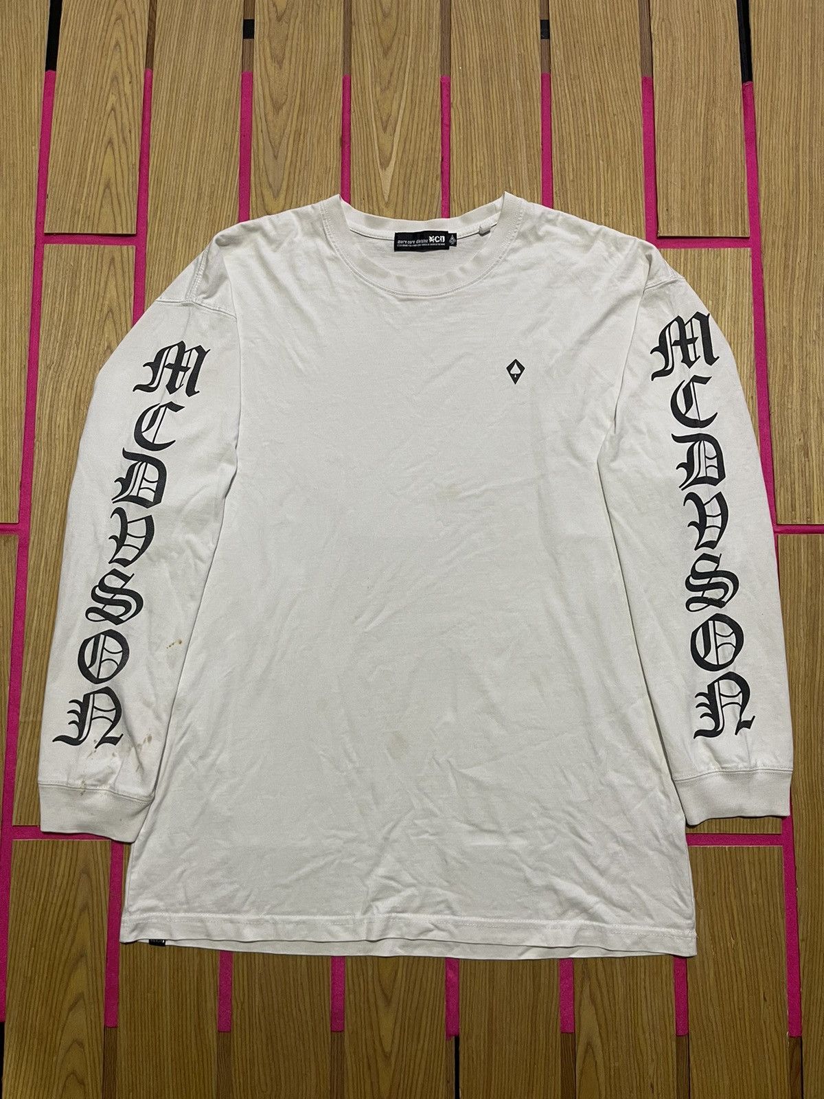 If Six Was Nine Y2K MORE CORE DIVISION long sleeve tshirt handwritten style Size US L / EU 52-54 / 3 - 1 Thumbnail