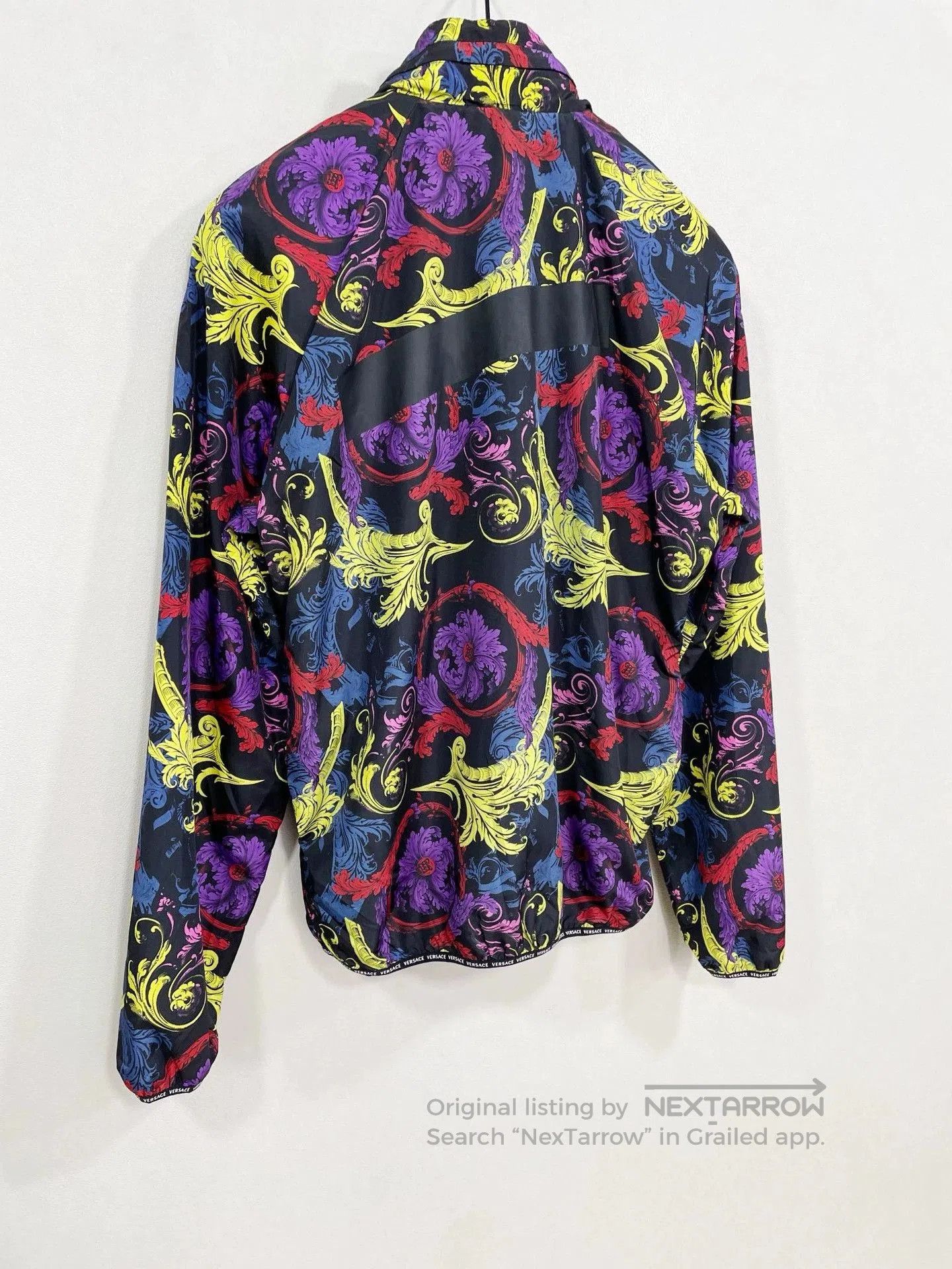 Versace VERSACE Baroque Print Zip Jacket. Size US L / EU 52-54 / 3 - 3 Thumbnail
