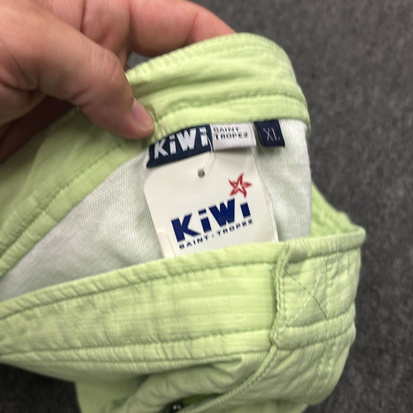 Kiwi NWT Kiwi Light Green Swim Shorts Size XL Size US 40 / EU 56 - 3 Thumbnail