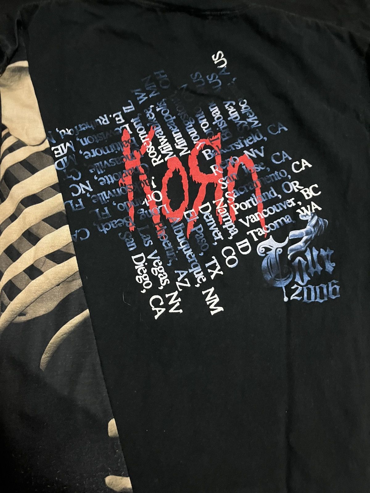 Disco Inferno Disco inferno korn skeleton long sleeve tee Size US M / EU 48-50 / 2 - 9 Thumbnail