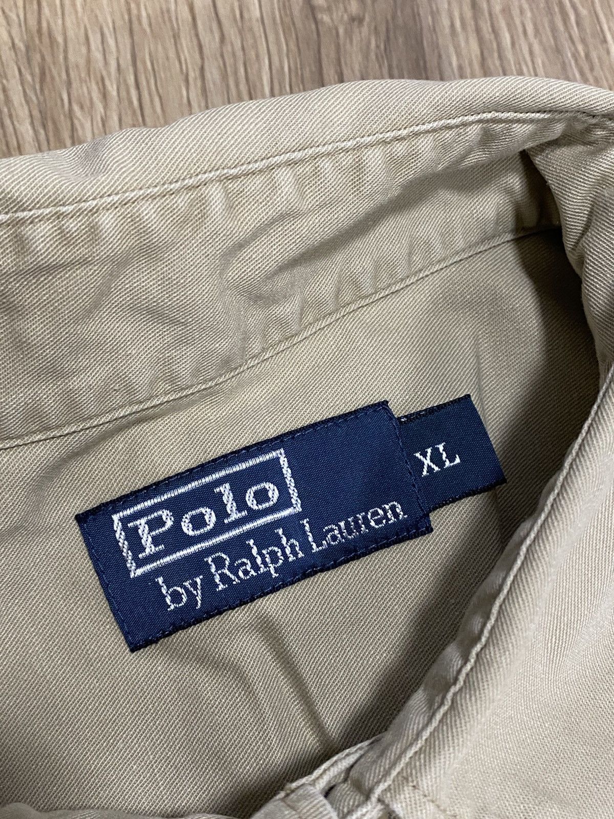 Vintage Vintage Polo Ralph Lauren Safari Aztec Utility Field Shirt Size US XL / EU 56 / 4 - 2 Thumbnail