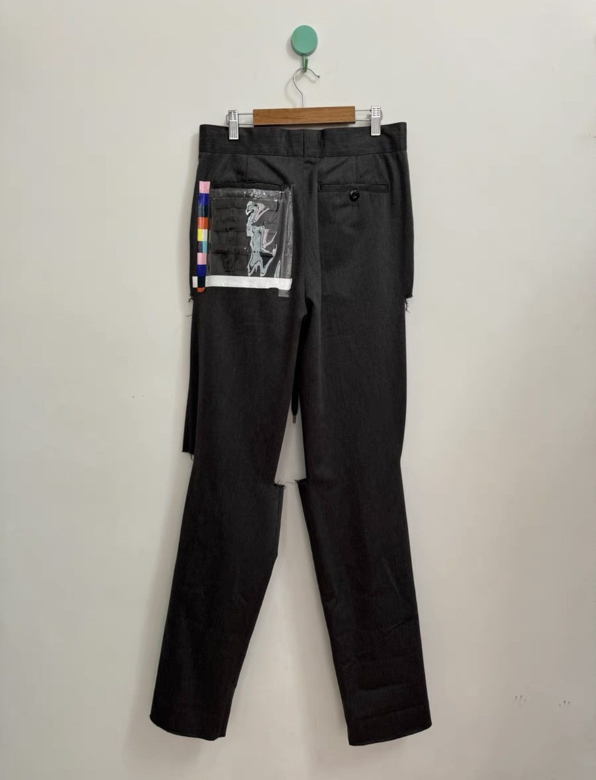 Takahiromiyashita The Soloist. TAKAHIROMIYASHITA THE SOLOIST ripped suit pants Size US 30 / EU 46 - 2 Thumbnail