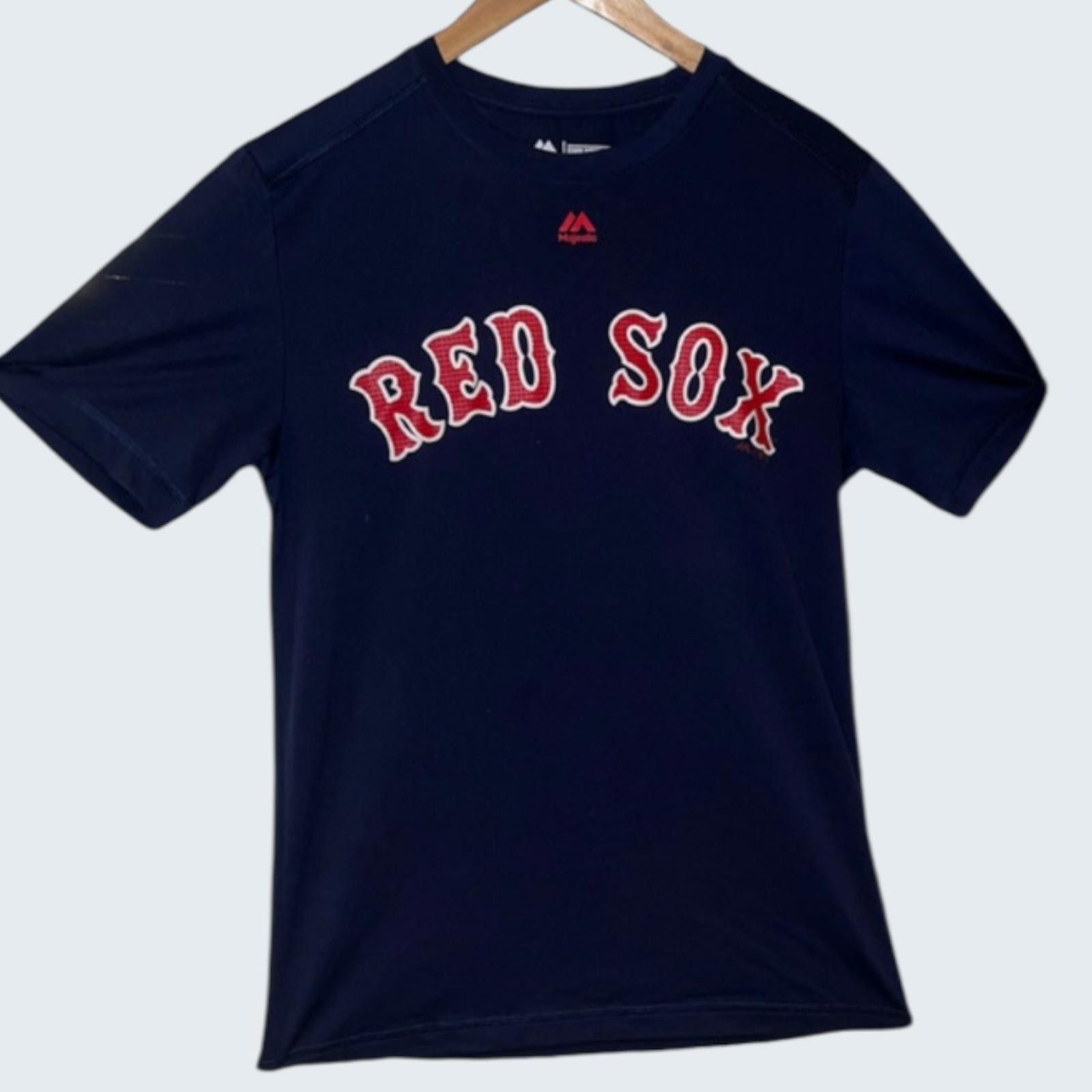 Majestic Majestic Boston Red Sox Kids Navy Blue Number 6 Youth Small Size US S / EU 44-46 / 1 - 1 Thumbnail