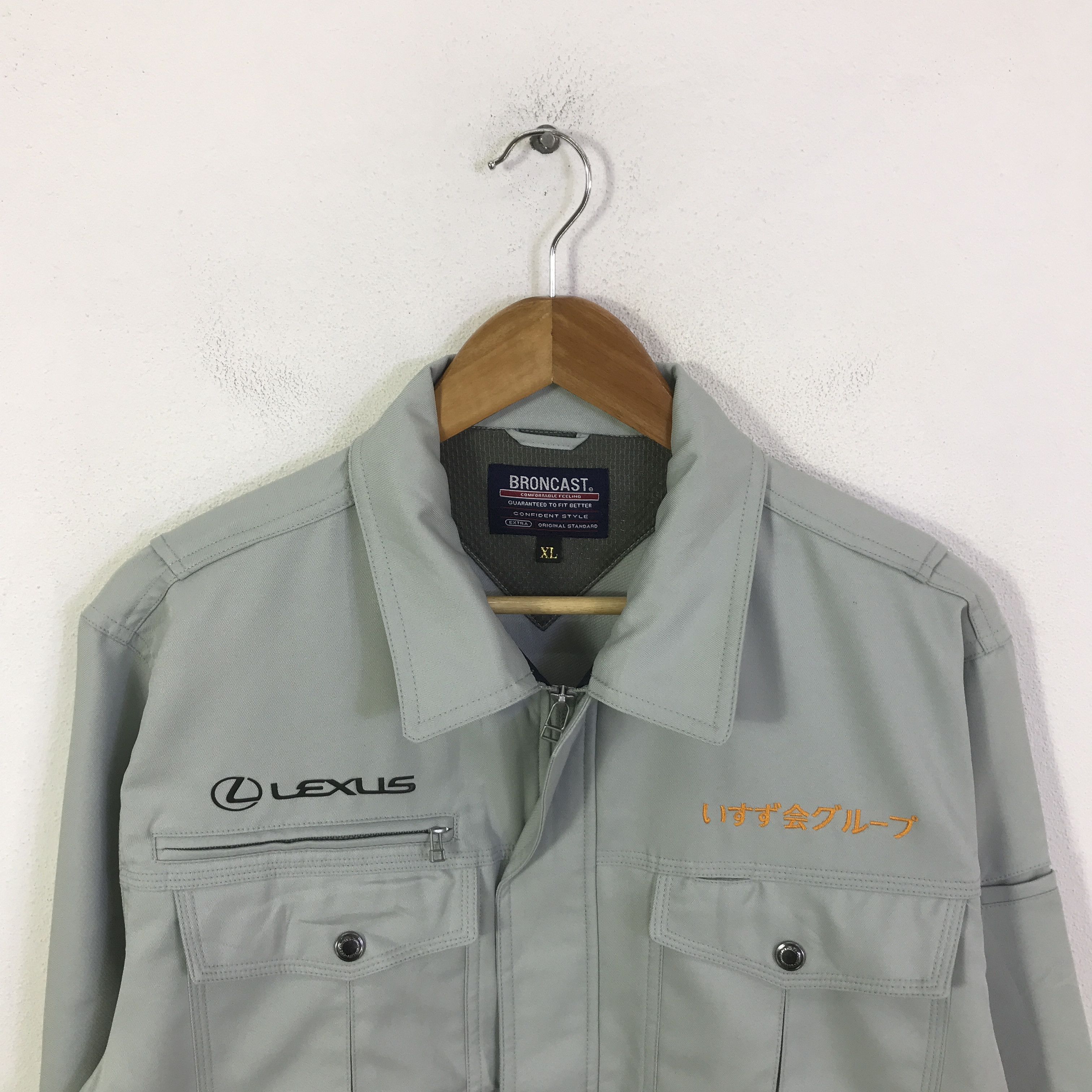 Japanese Brand Lexus Racing Motorsport Custom Japan uniform jacket K116B5 Size US L / EU 52-54 / 3 - 3 Thumbnail