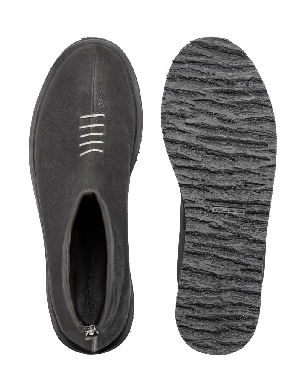 PURO PURO SECRET / Avant-garde Nubuck Boots "Distinctive Man" Size US 10 / EU 43 - 3 Thumbnail