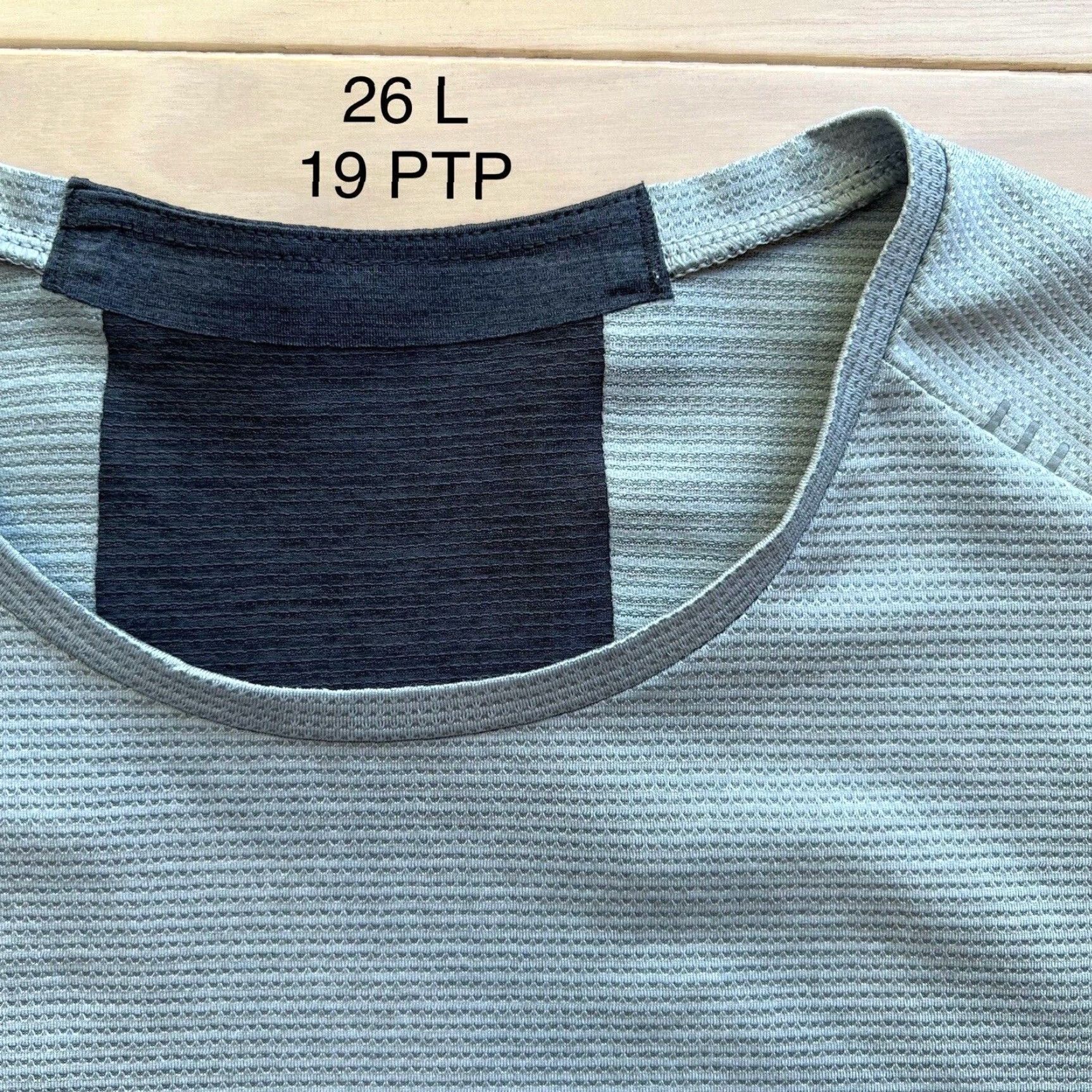 Lululemon Lululemon Vent Shirt S Gray 3/4 Sleeve T‑Shirt Men Regular Round Neck Athletic All Seasons Logo Vintage? No Size US S / EU 44-46 / 1 - 5 Thumbnail