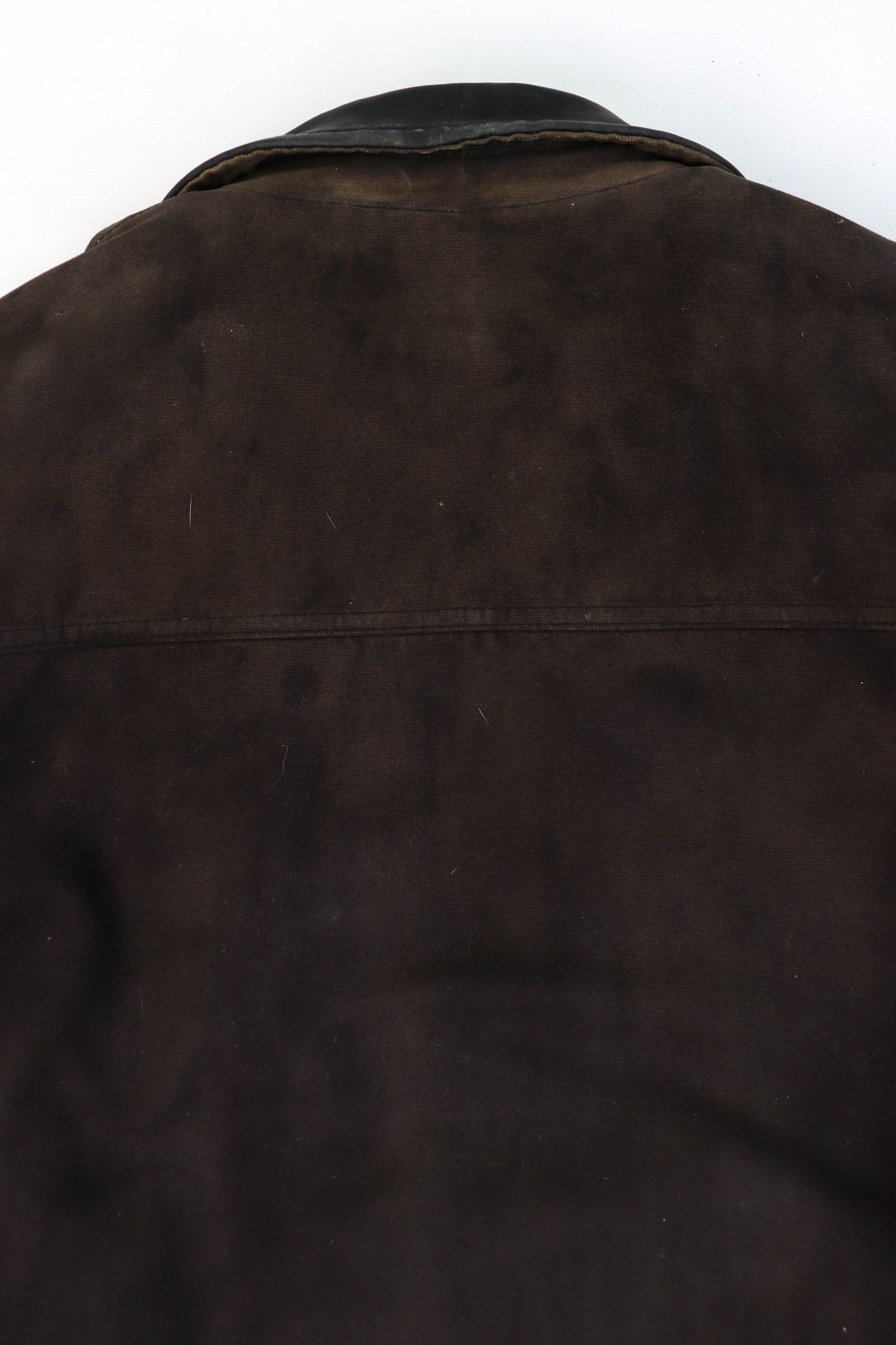 Boneville Boneville Vintage Thrashed Distress Sunfaded Leather Jacket Size US L / EU 52-54 / 3 - 12 Thumbnail