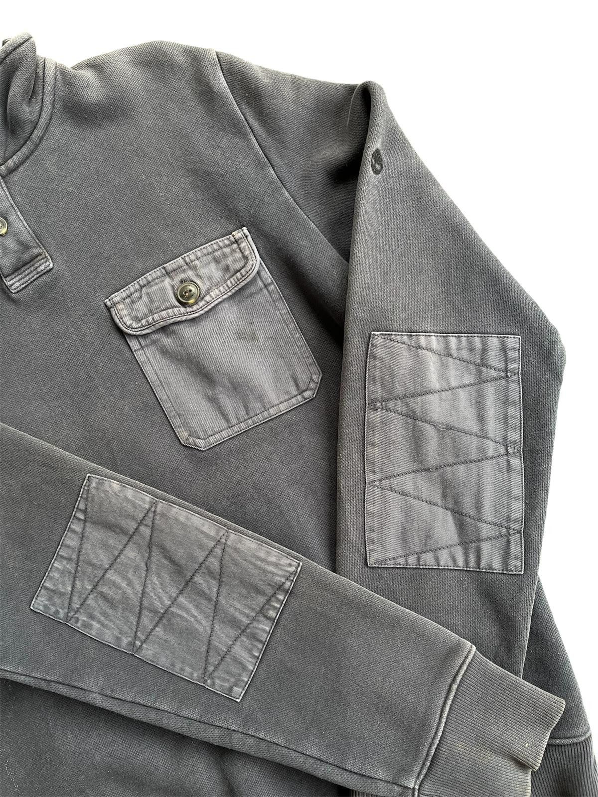 Timberland Early 00s Timberland Faded Turtle Button Sweatshirt Size US L / EU 52-54 / 3 - 3 Thumbnail