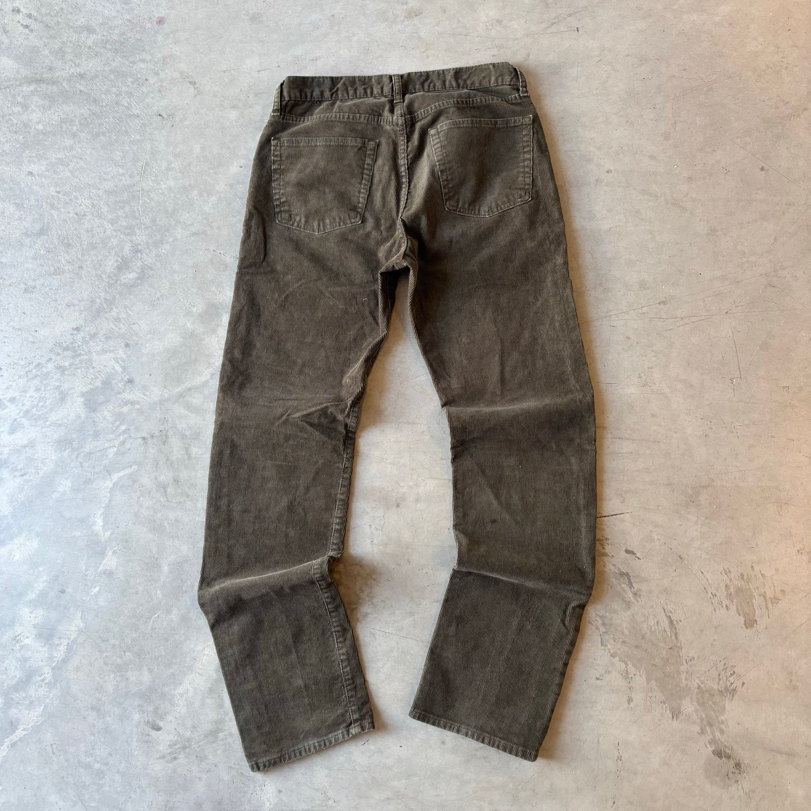 Gap y2k GAP green earthtone corduroy pants Size US 30 / EU 46 - 2 Thumbnail