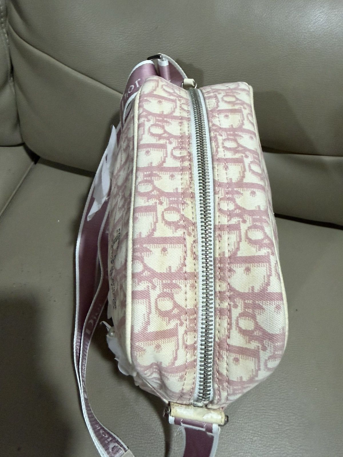 Dior Authentic Christian Dior Trotter Flower Applique Bag Size ONE SIZE - 7 Thumbnail
