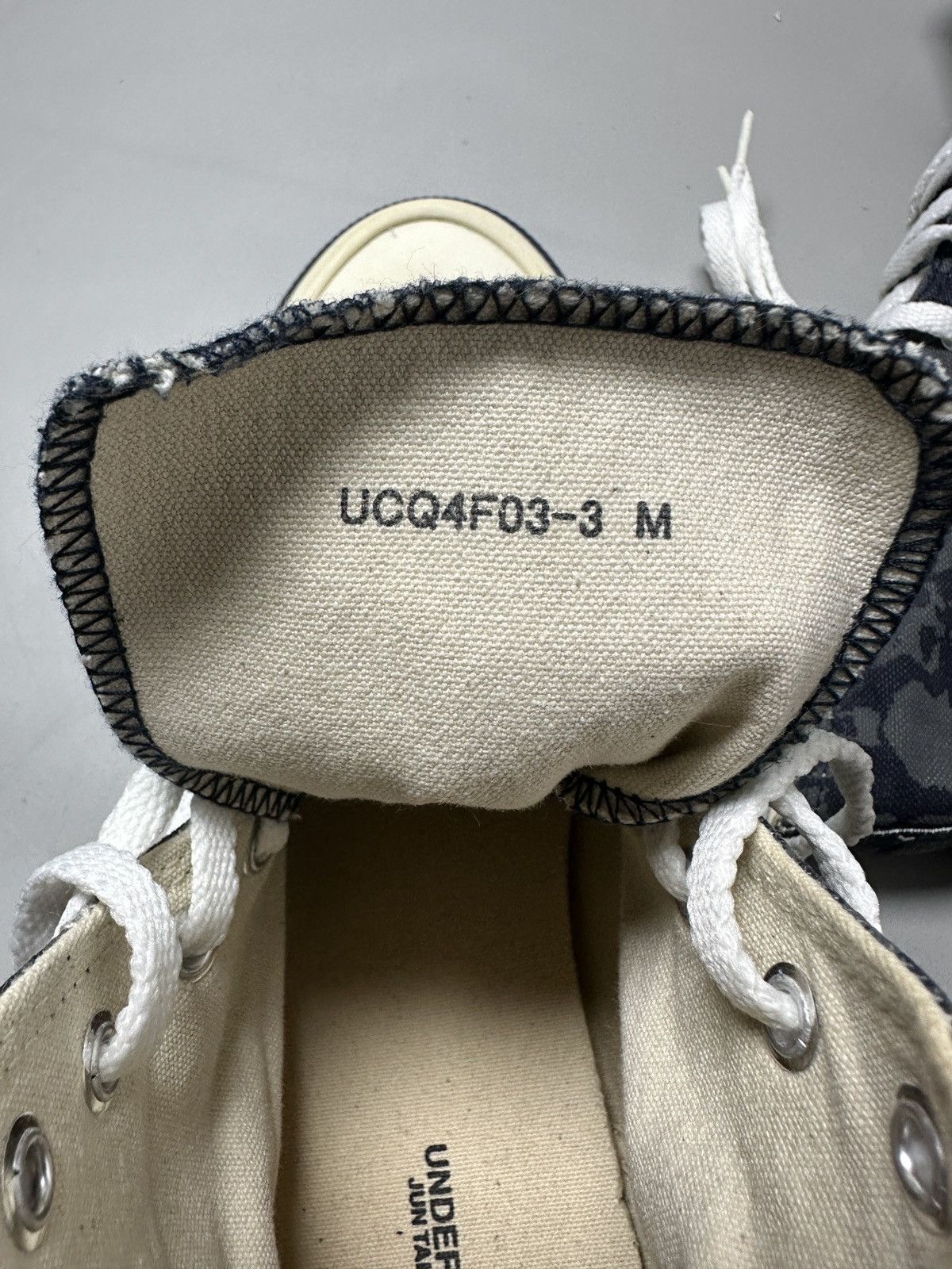 Jun Takahashi UNDERCOVER S’S16 / SKULL HIGH TOP Size US 8.5 / EU 41-42 - 14 Thumbnail
