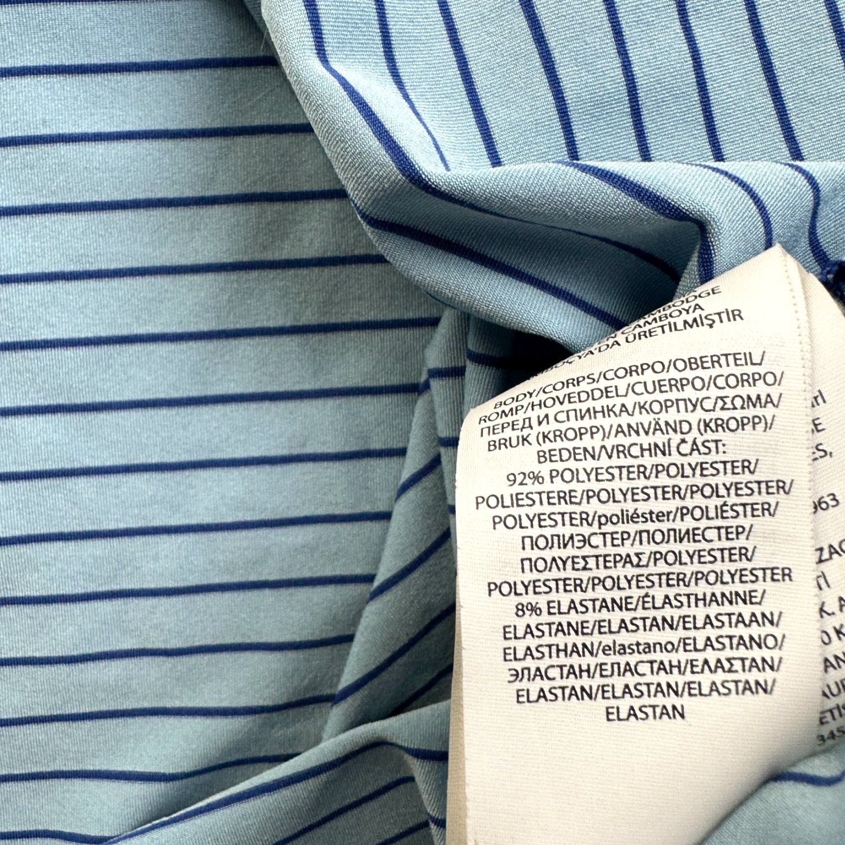 Ralph Lauren Ralph Lauren RLX Polo Shirt Mens Large Blue Performance Stretch Lightweight Shirt Size US L / EU 52-54 / 3 - 6 Thumbnail