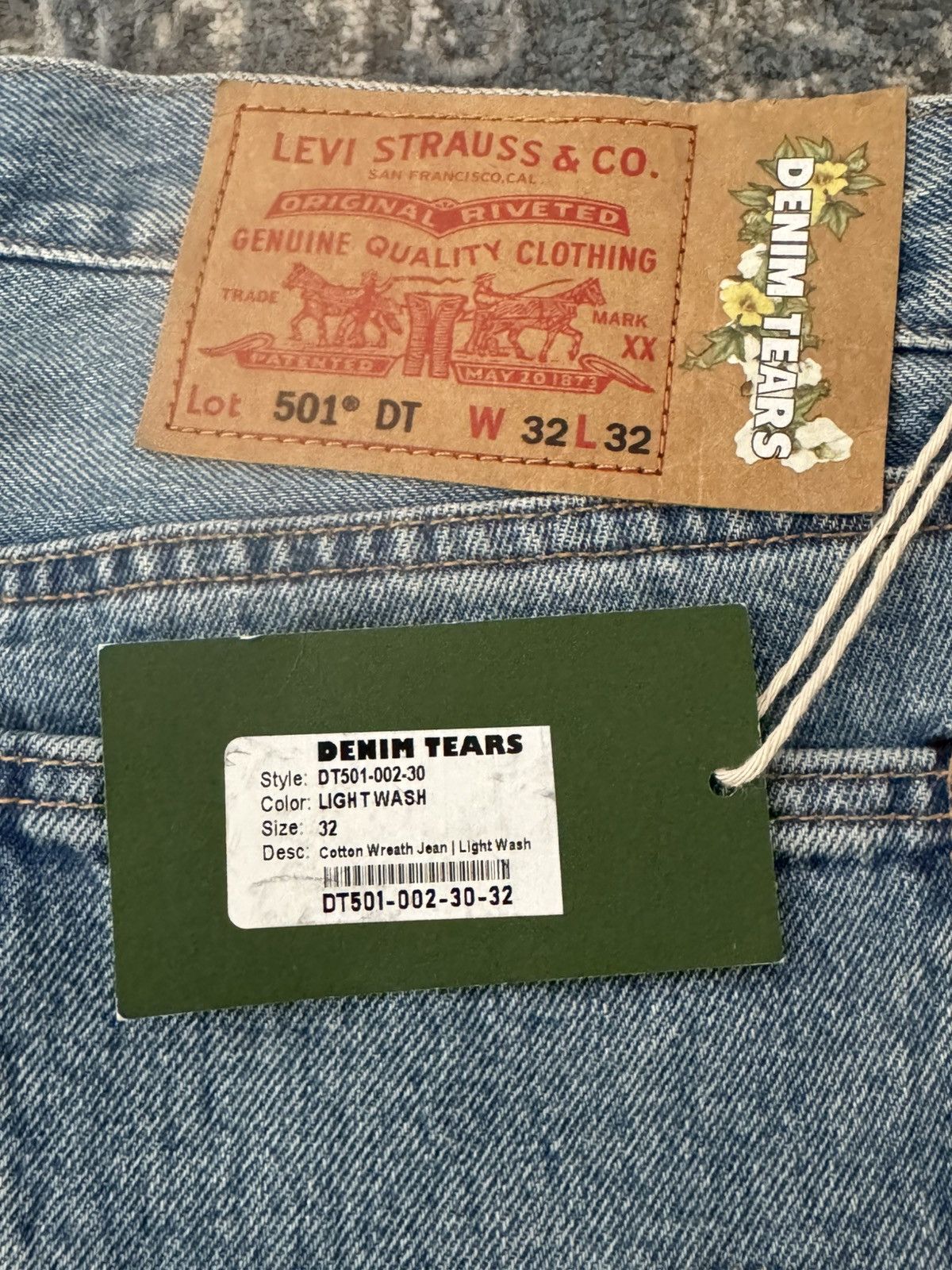 DENIM TEARS DENIM TEARS x Levi’s Size US 32 / EU 48 - 4 Thumbnail