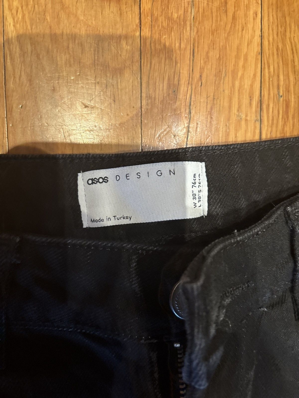Asos Black denim ASOS Design Size US 30 / EU 46 - 2 Thumbnail