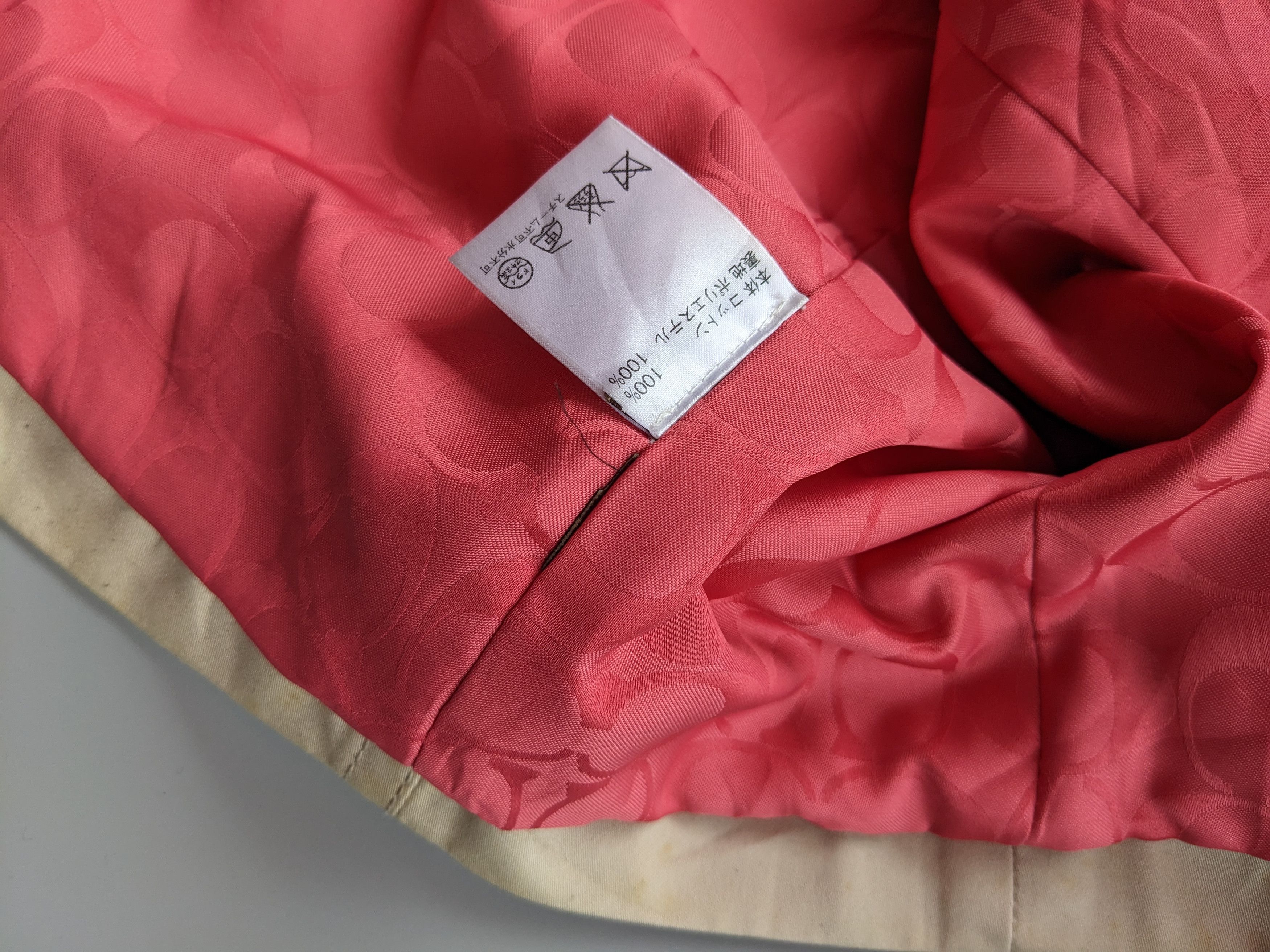 Coach Authentic COACH monogram trench coat jacket Size XS / US 0-2 / IT 36-38 - 8 Thumbnail
