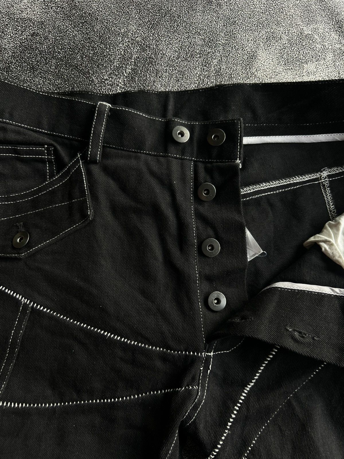 14th Addiction Chaunk Drklac SS17 Denim Pants Size US 33 - 7 Thumbnail