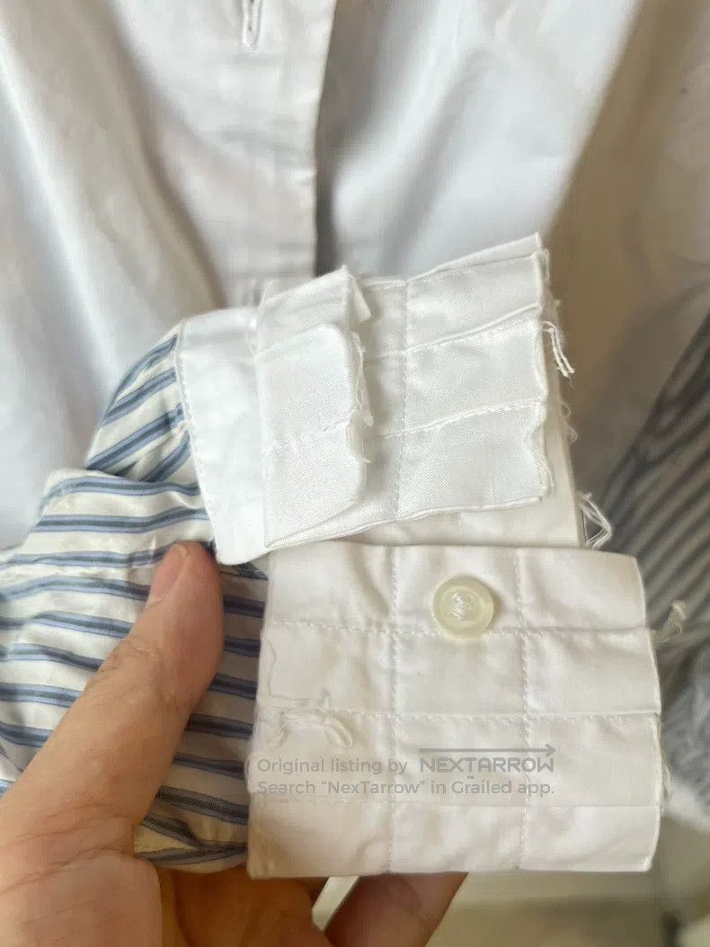 Loewe Loewe Striped Shirt Size XXS / US 00 / IT 34 - 4 Thumbnail