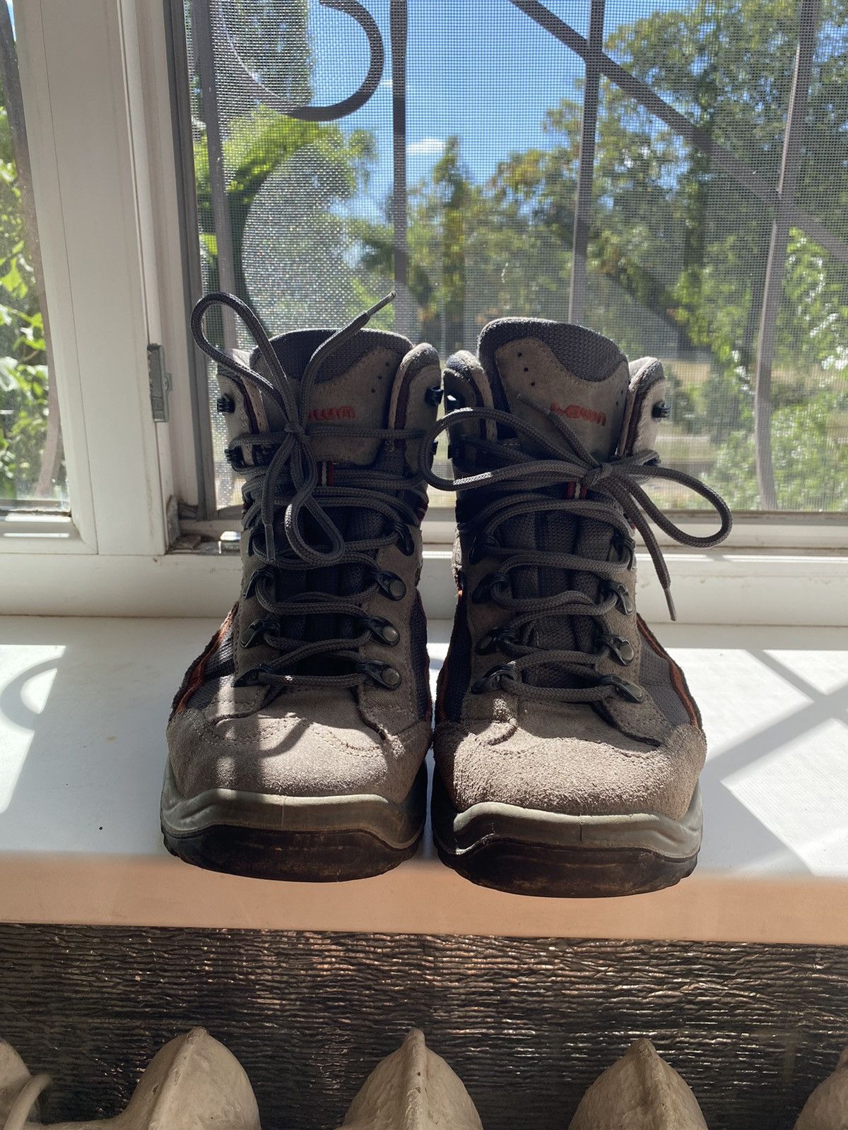 Goretex Lowa Turo GTX Mid Gore-Tex vintage Military Hiking Boots Size US 9.5 / EU 42-43 - 4 Thumbnail
