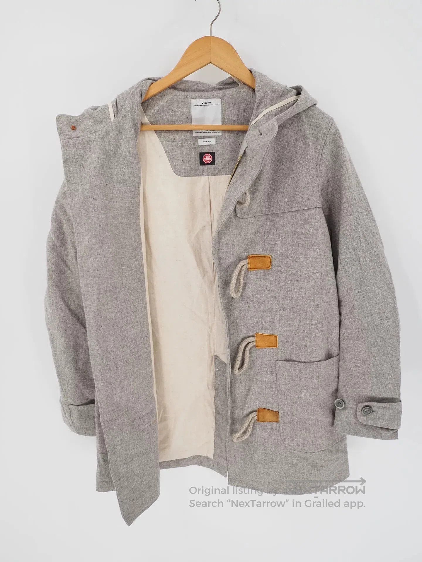 Visvim visvim gray linen wool blend coat. Size US M / EU 48-50 / 2 - 3 Thumbnail
