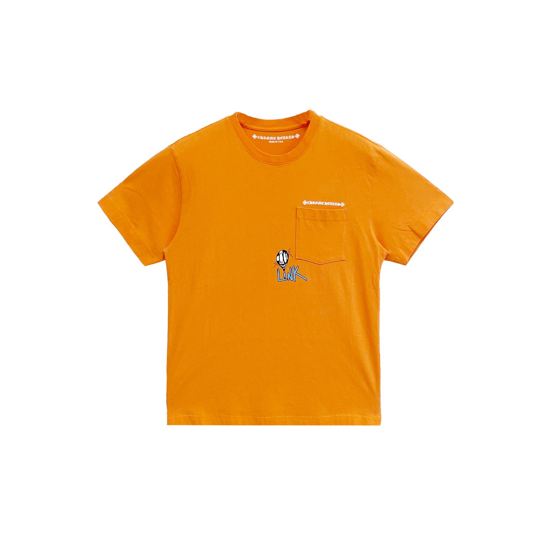Tシャツ・カットソー Chrome Hearts Matty Boy Link & Build T-Shirt Orange Chrome Hearts Matty Boy Link & Build L/S T-shirt Orange