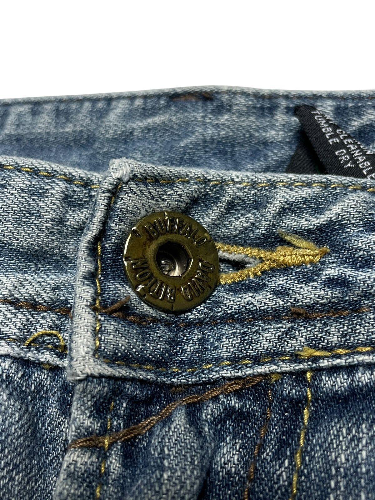Buffalo David Bitton 2000’s Buffalo David Bitton - Light Wash Denim Pants Size US 34 / EU 50 - 6 Thumbnail